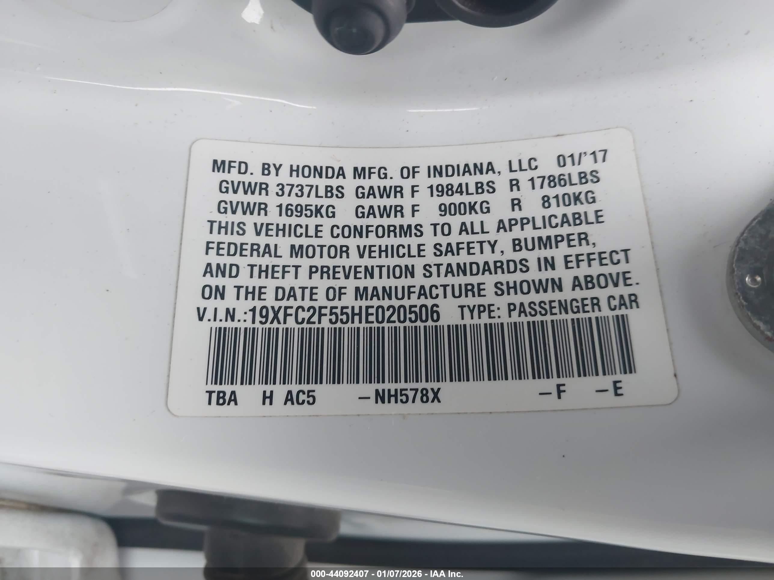 HONDA CIVIC image 9