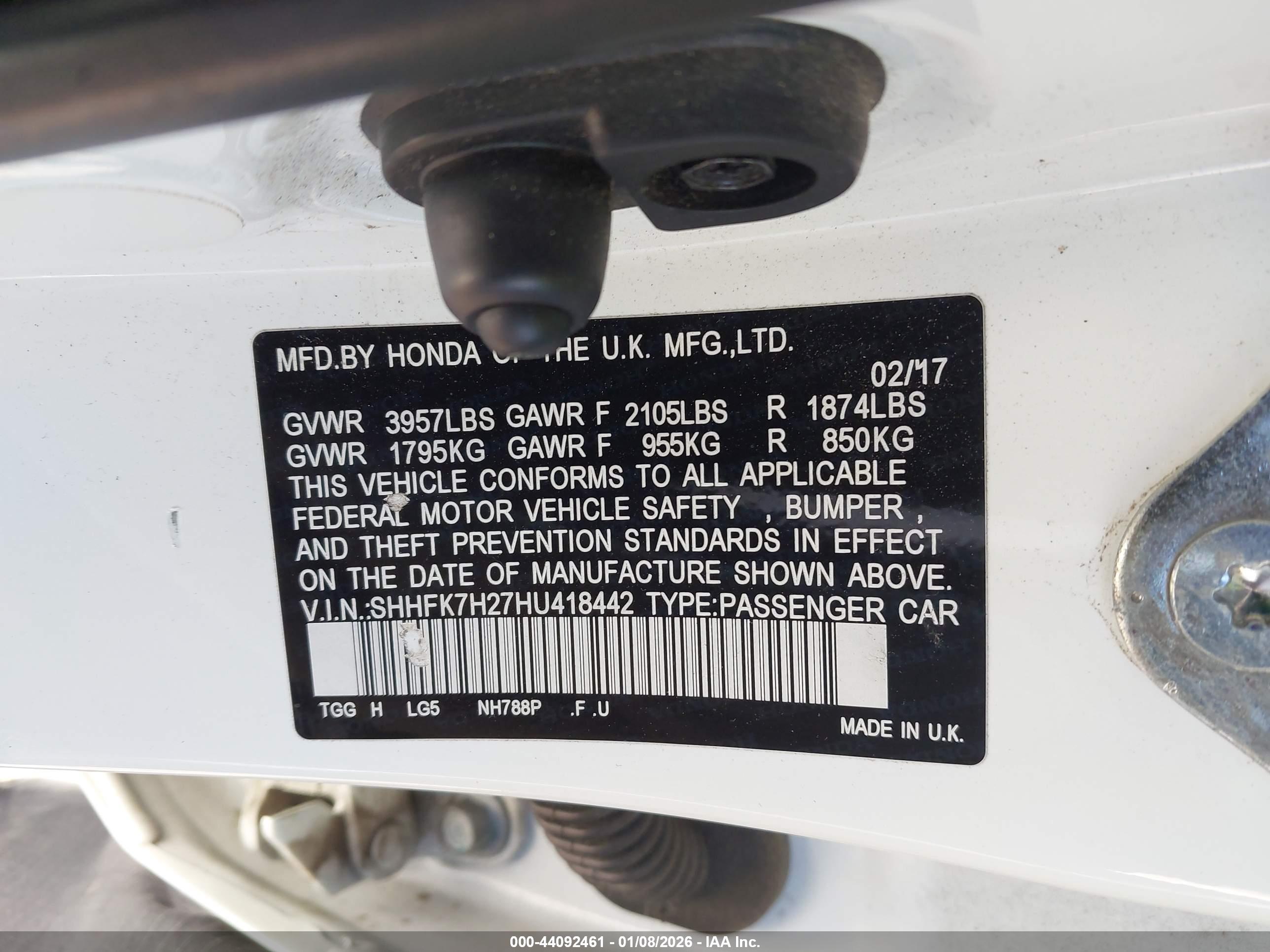 HONDA CIVIC image 9