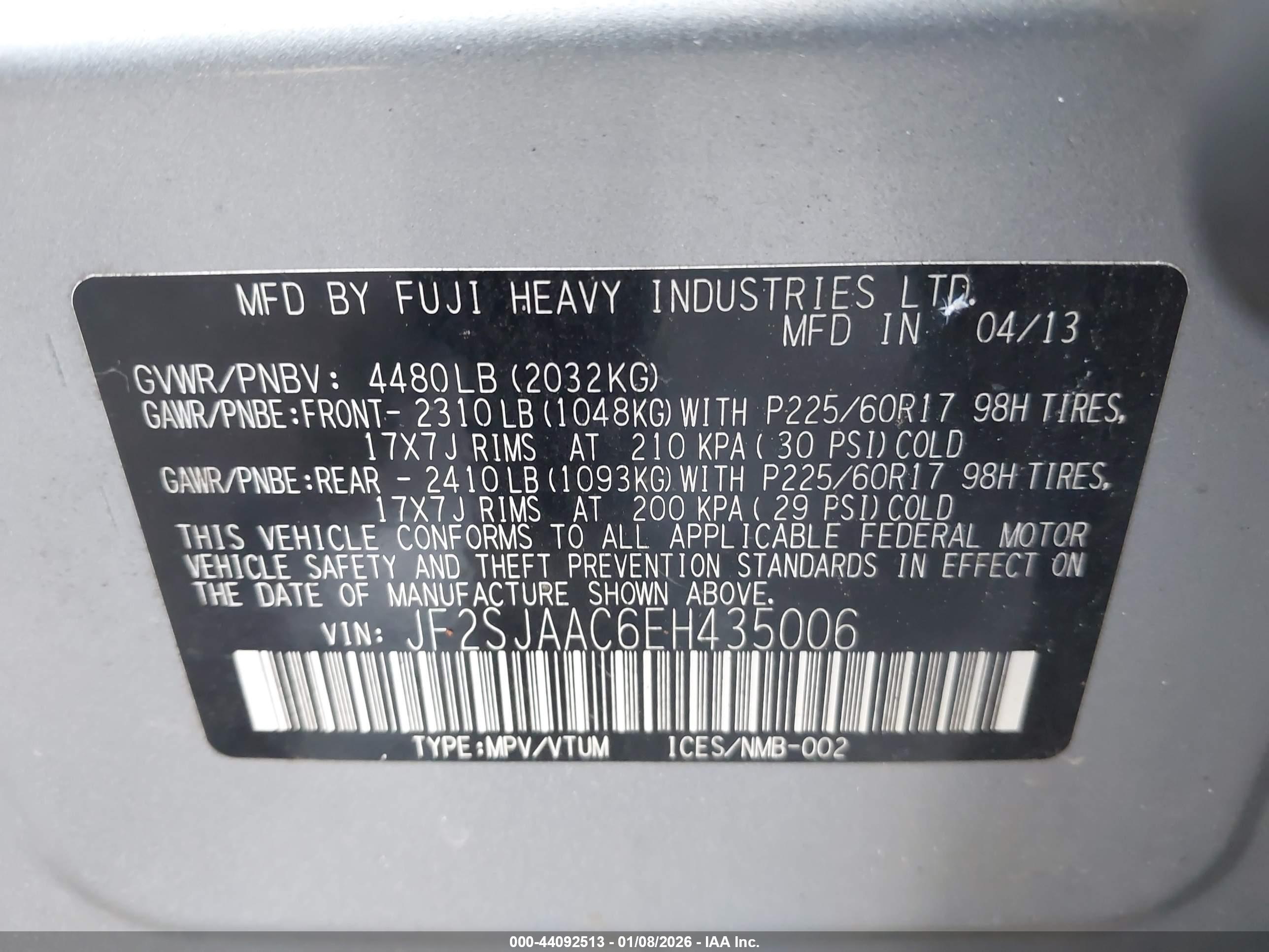 SUBARU FORESTER image 9