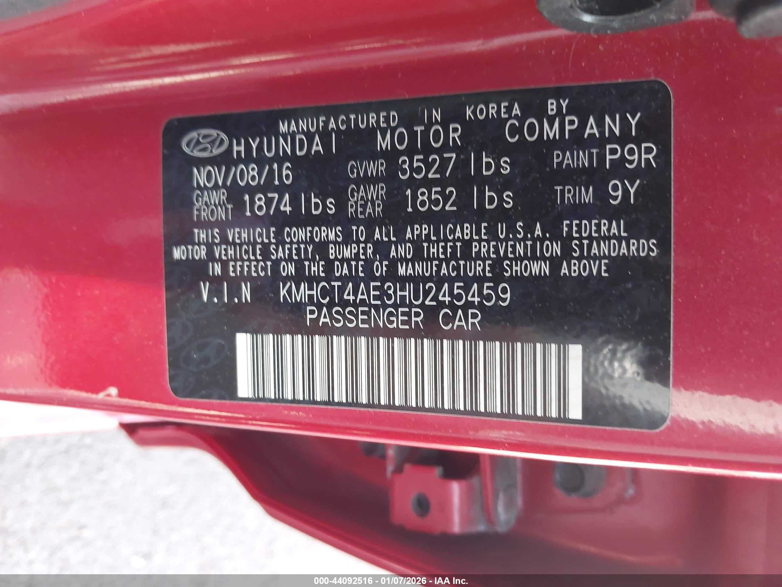 HYUNDAI ACCENT image 9