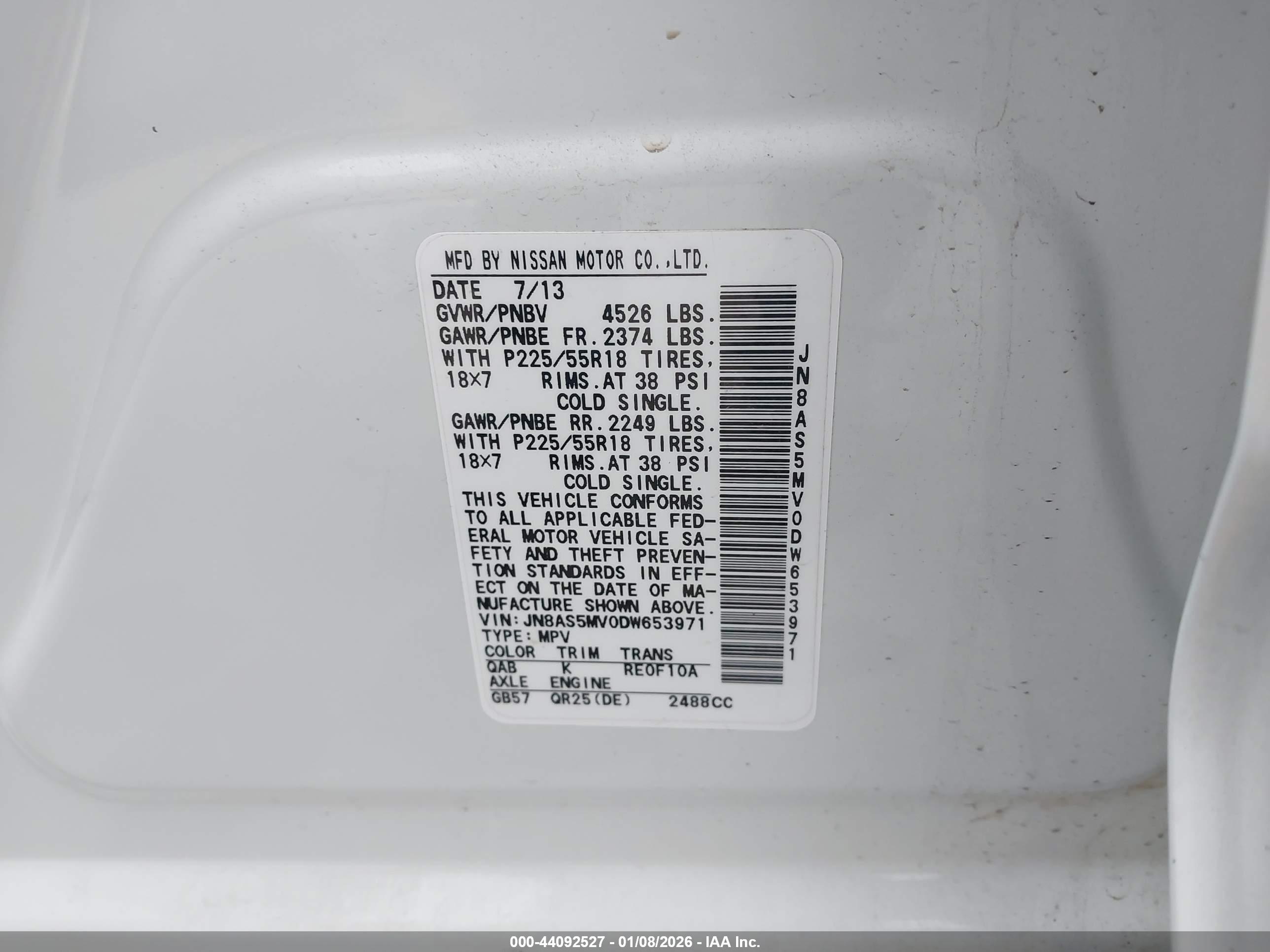 NISSAN ROGUE image 9