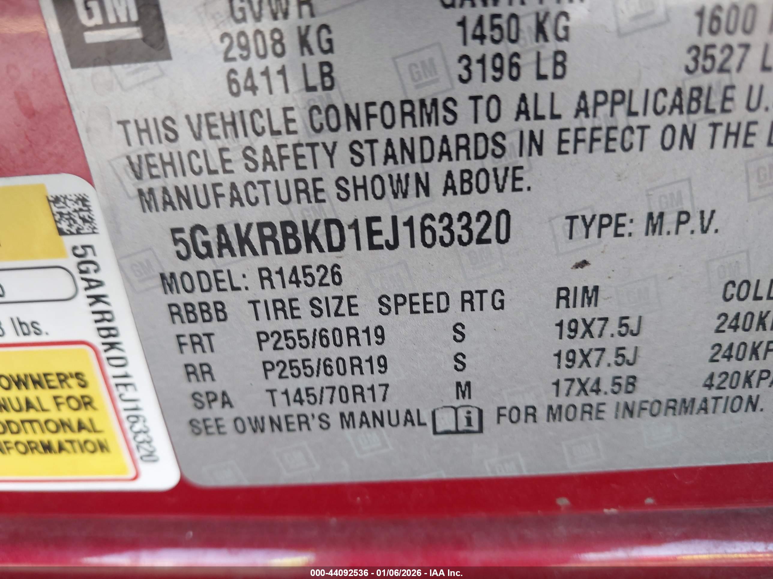 BUICK ENCLAVE image 9