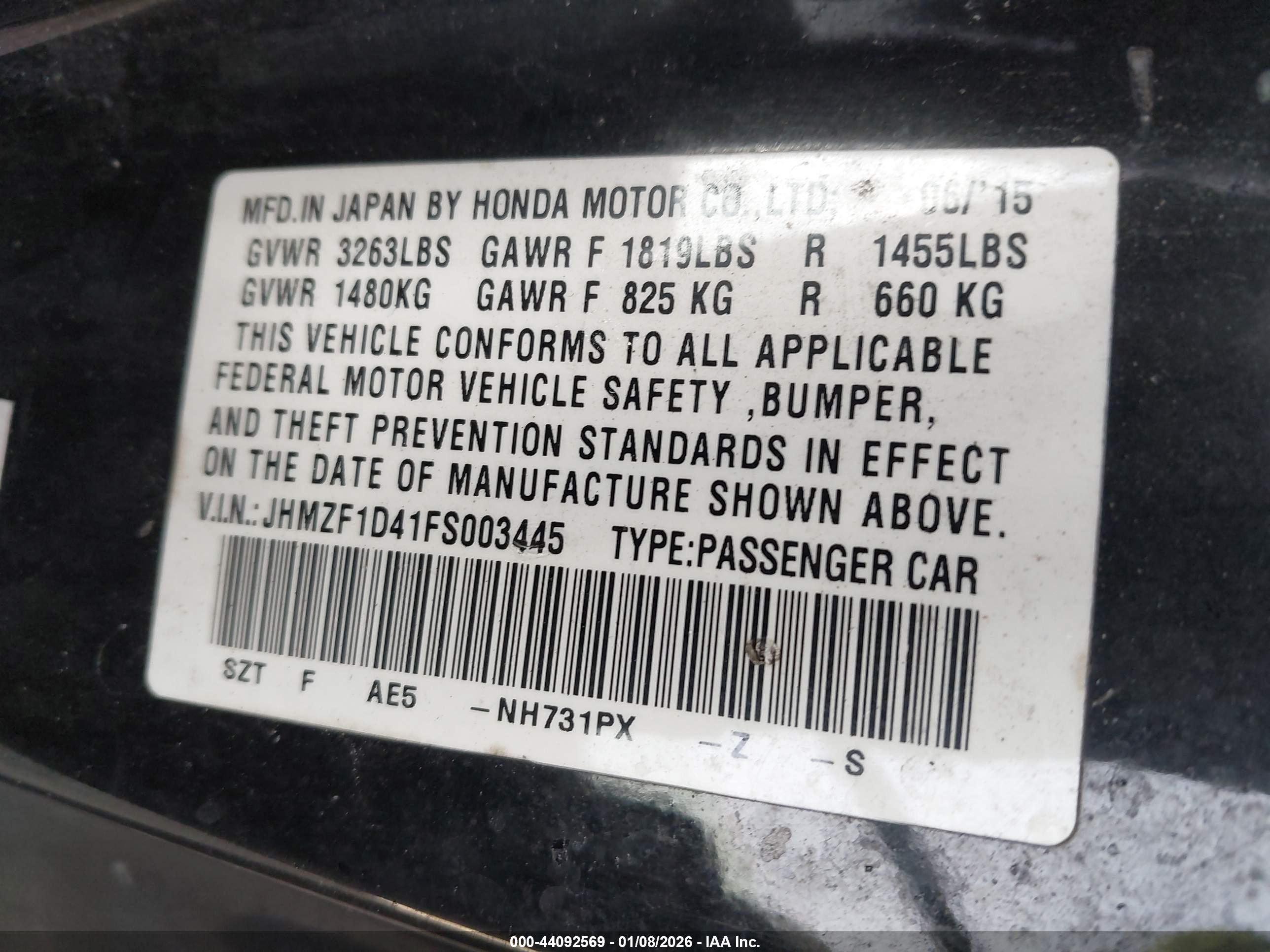 HONDA CR-Z image 9