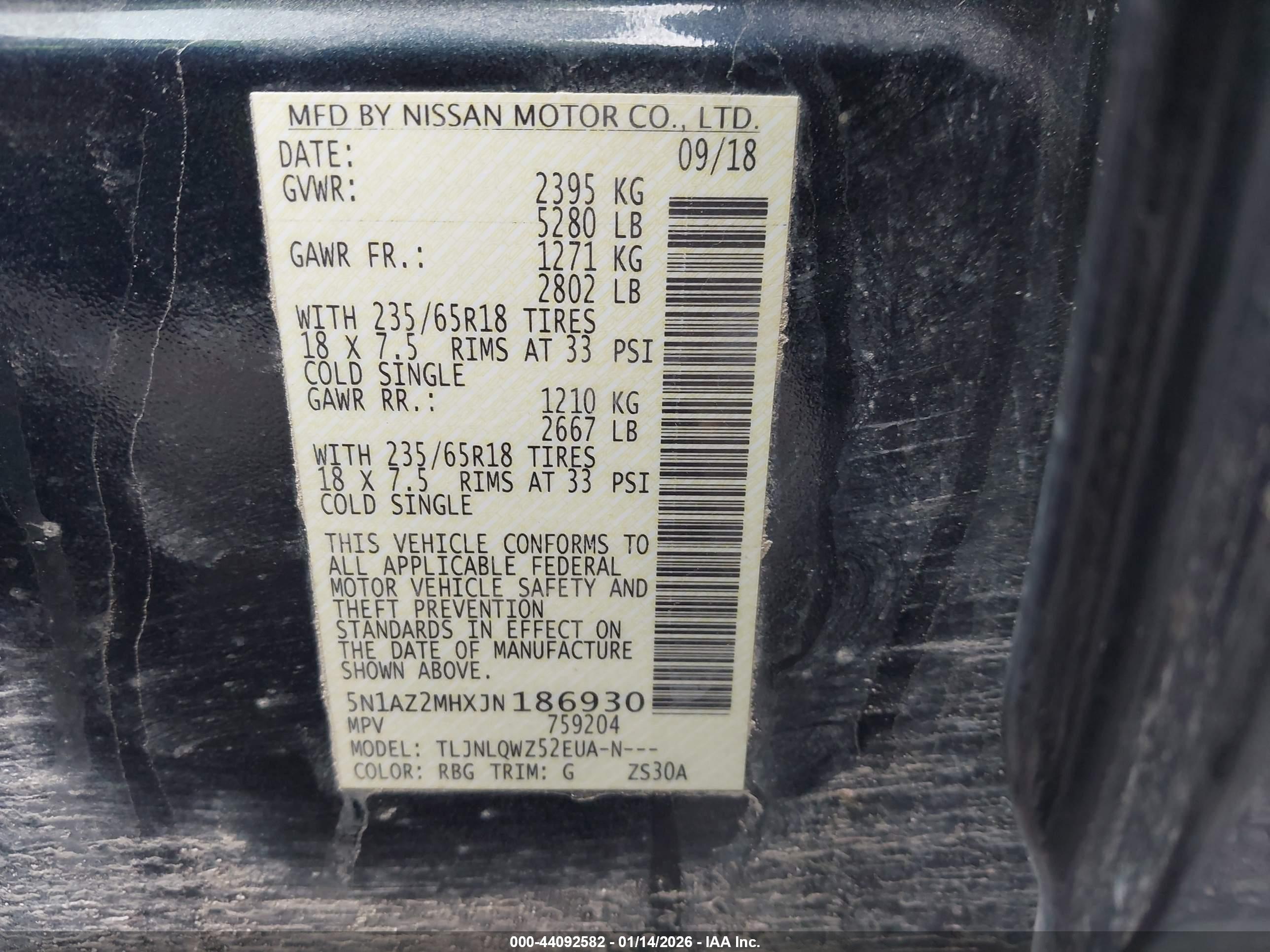 NISSAN MURANO image 9