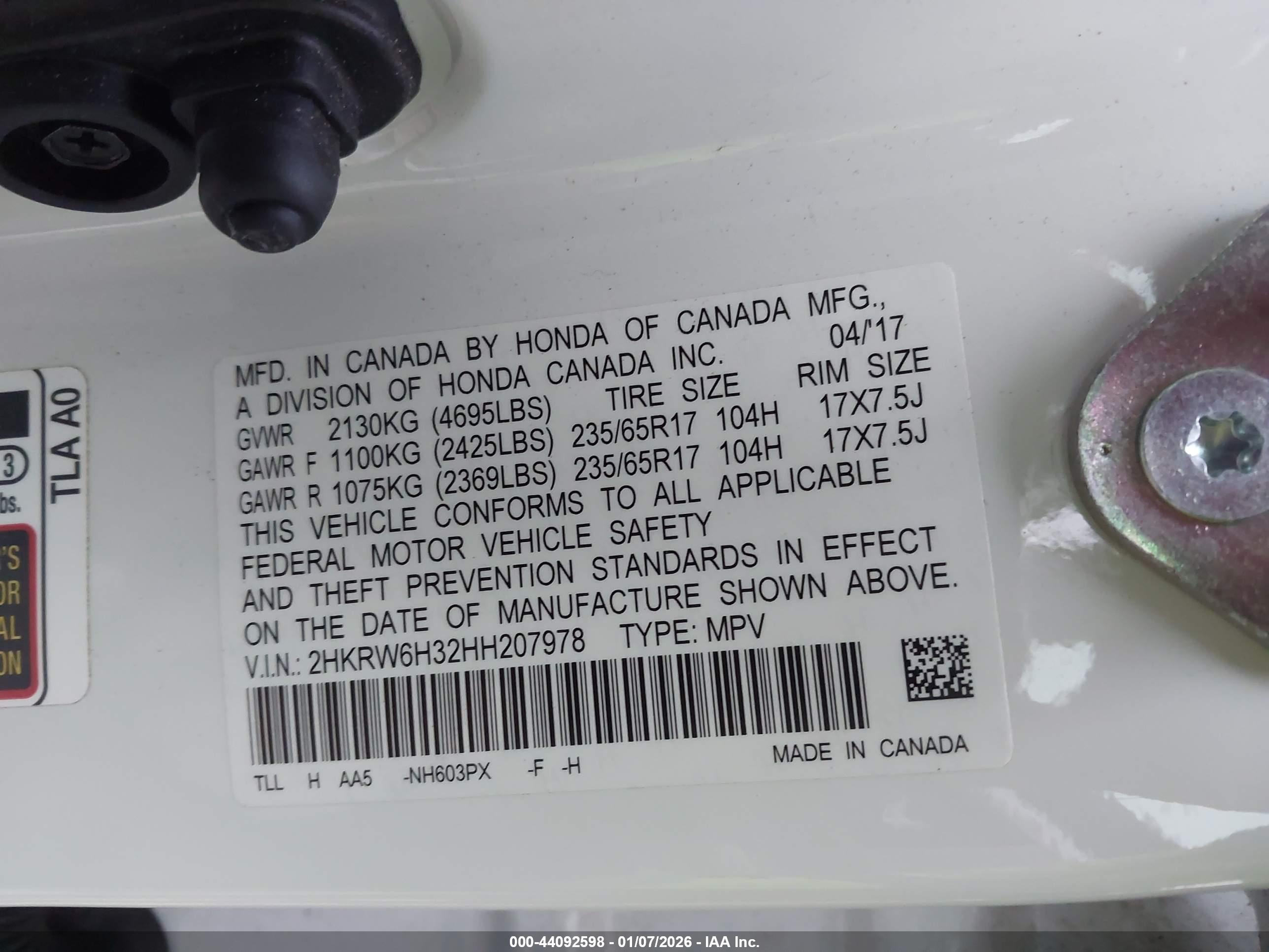 HONDA CR-V image 9