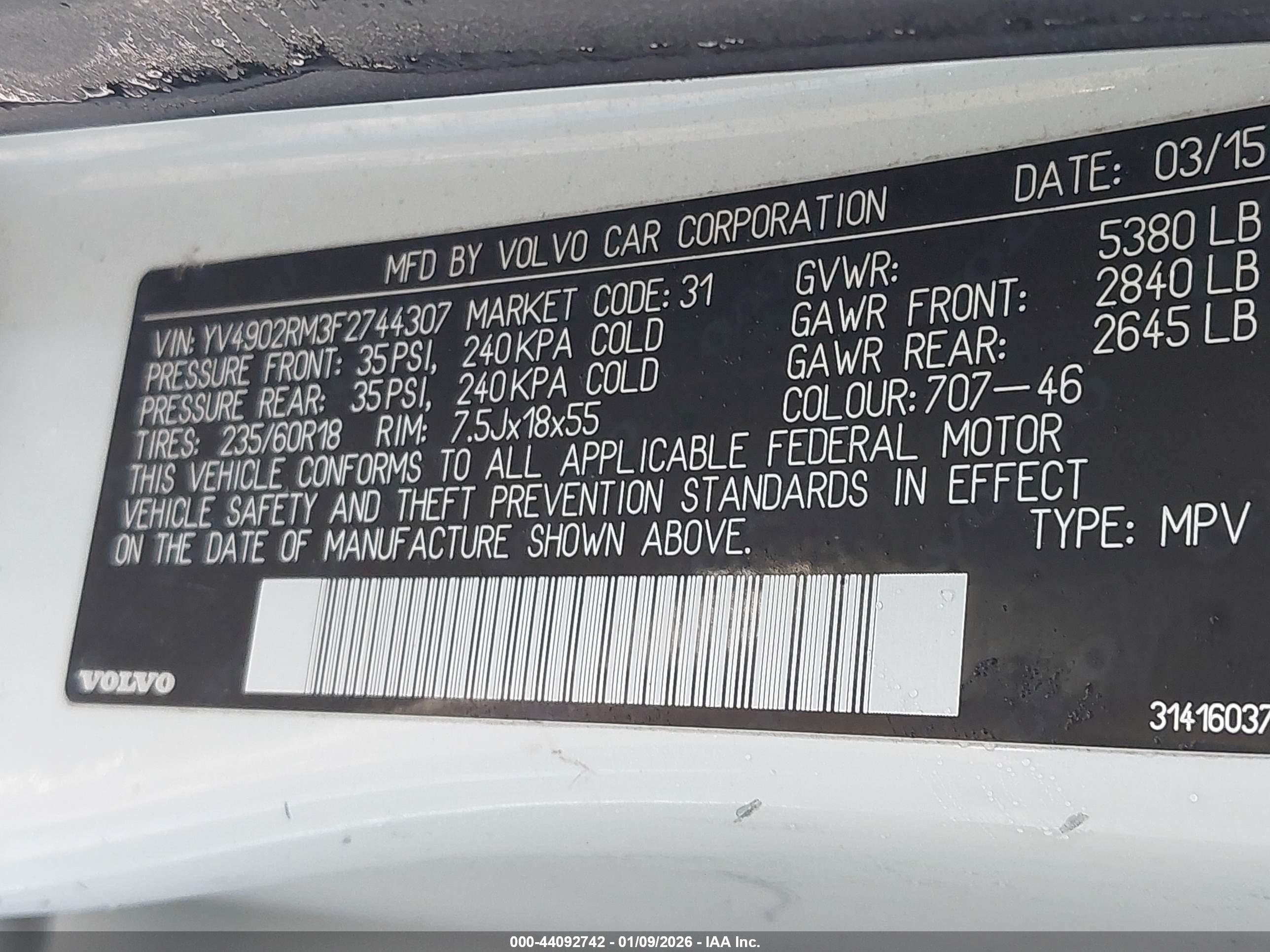 VOLVO XC60 image 9