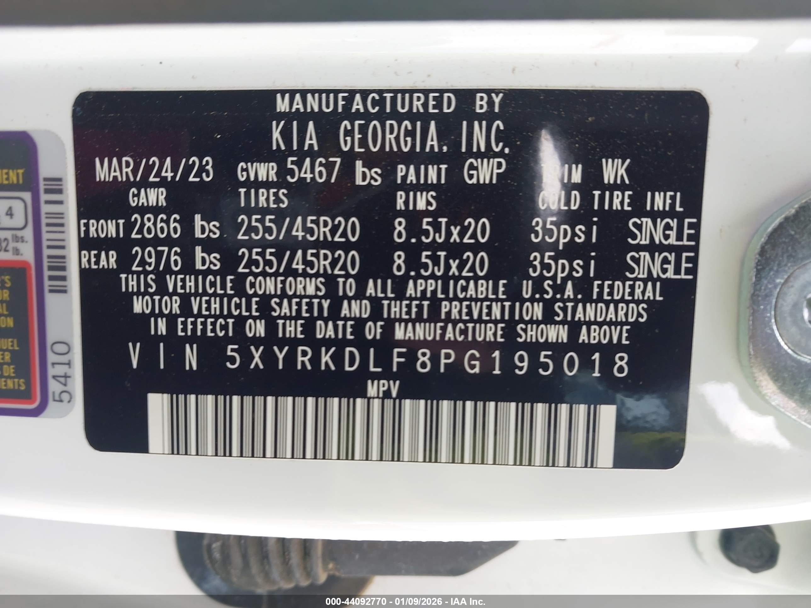 KIA SORENTO image 9