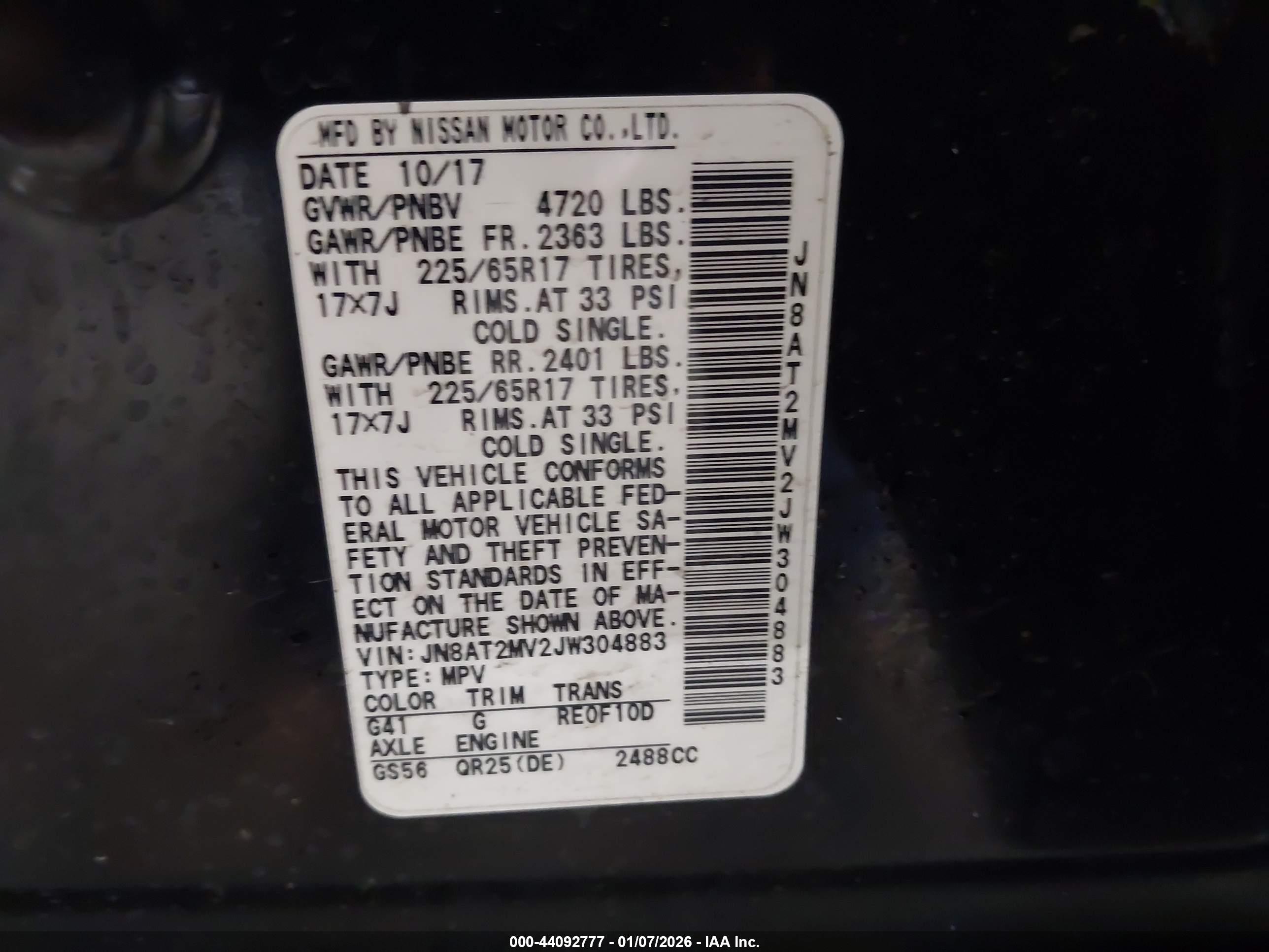 NISSAN ROGUE image 9