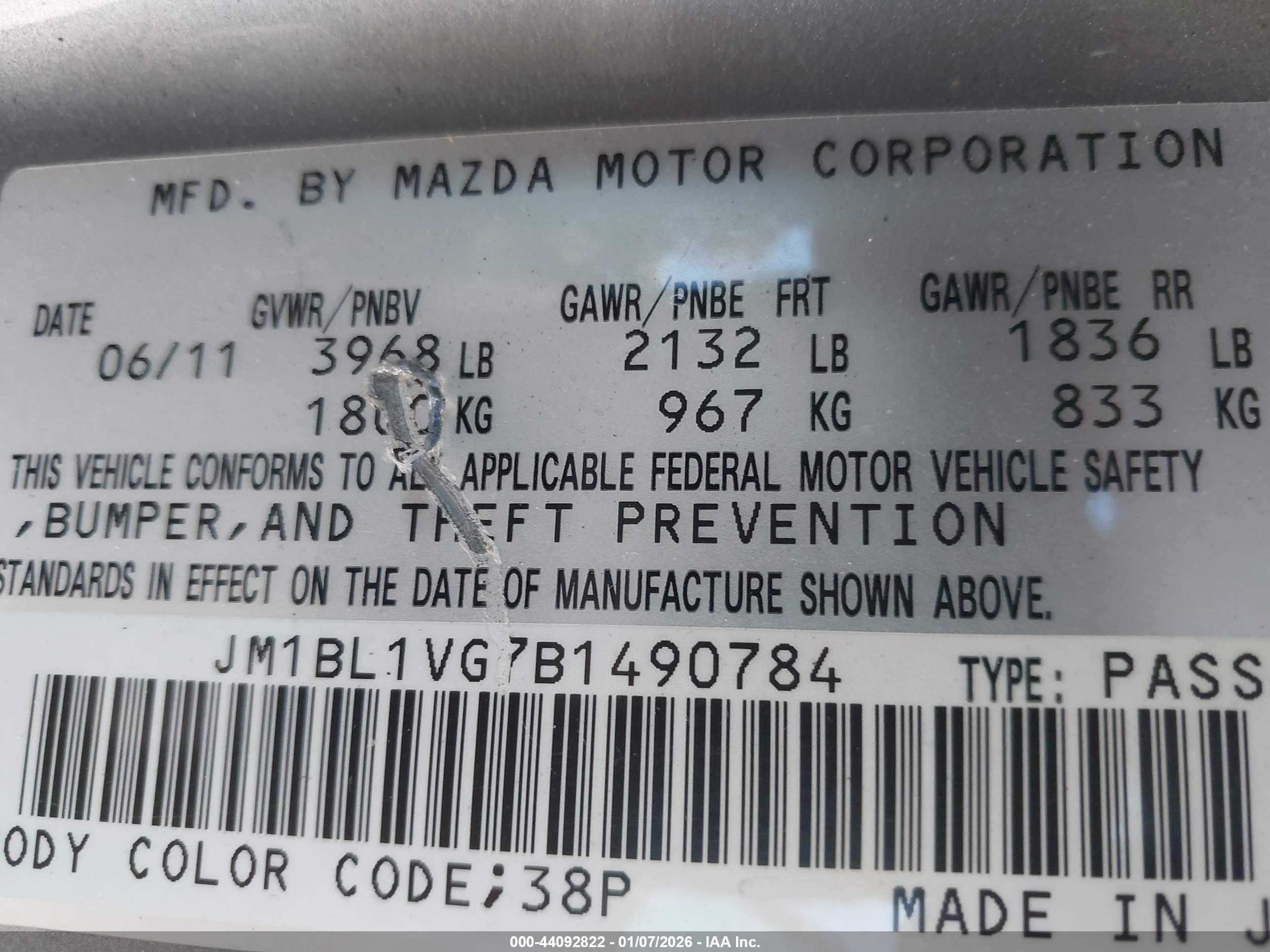 MAZDA MAZDA3 image 9