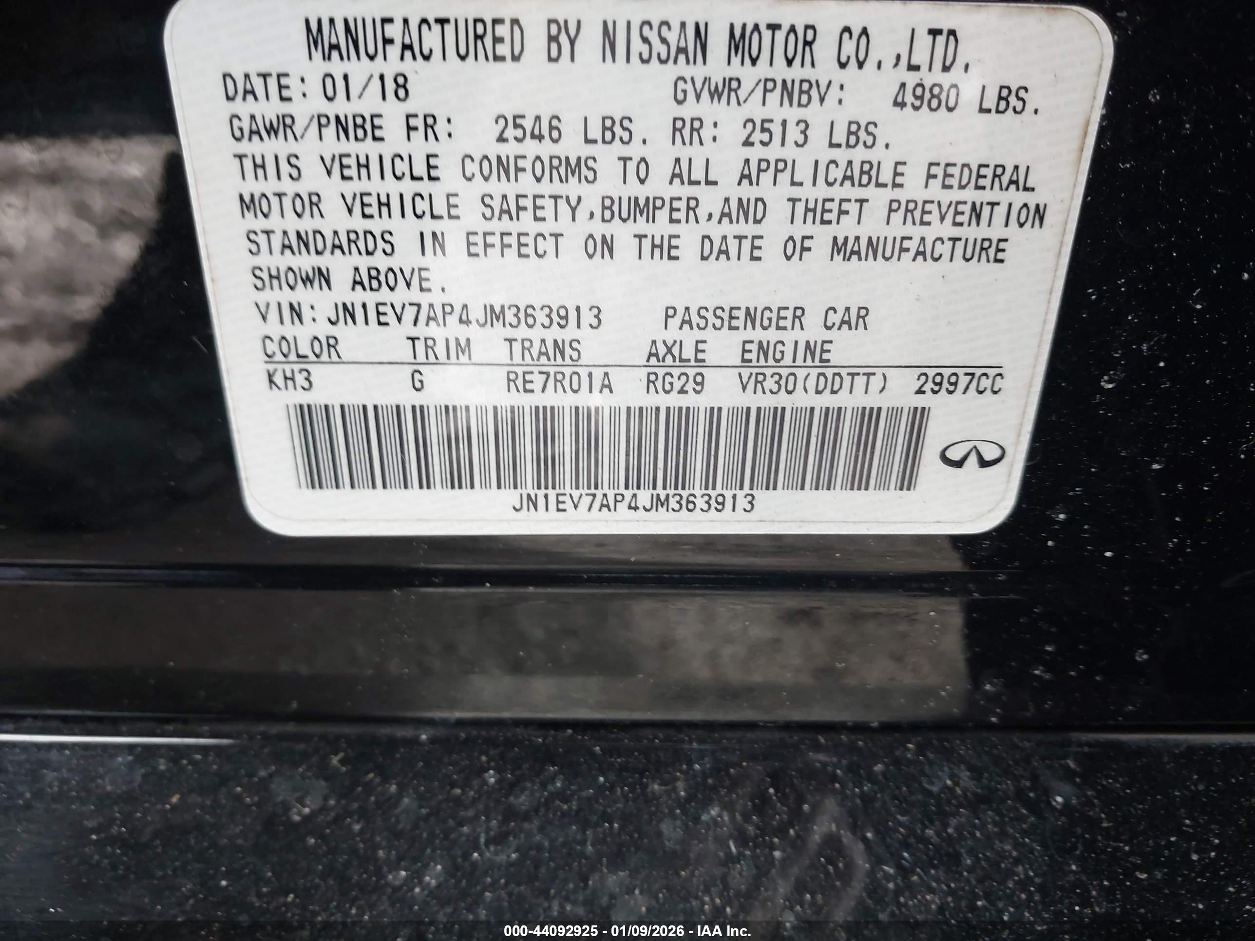 INFINITI Q50 image 9