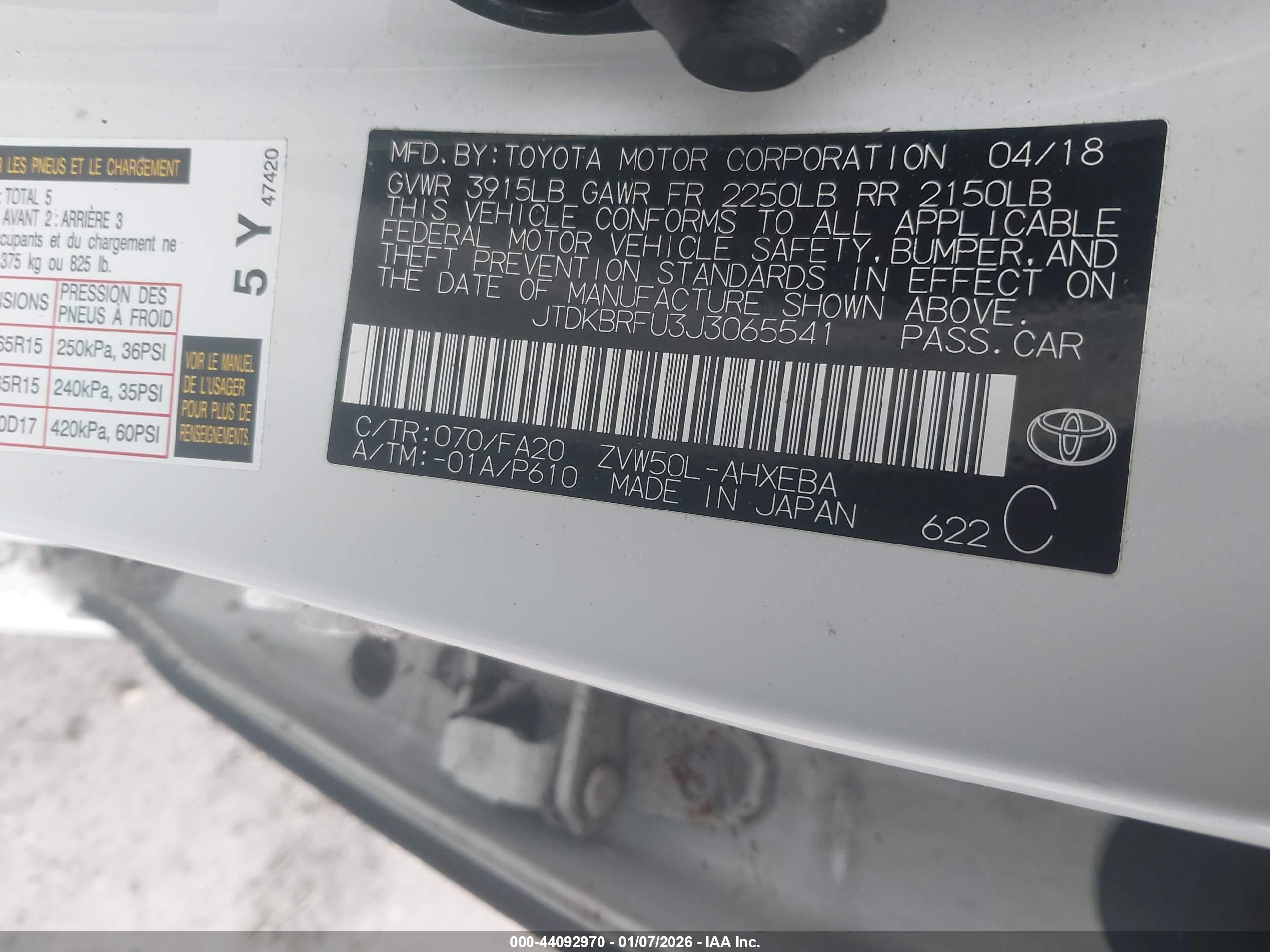TOYOTA PRIUS image 9