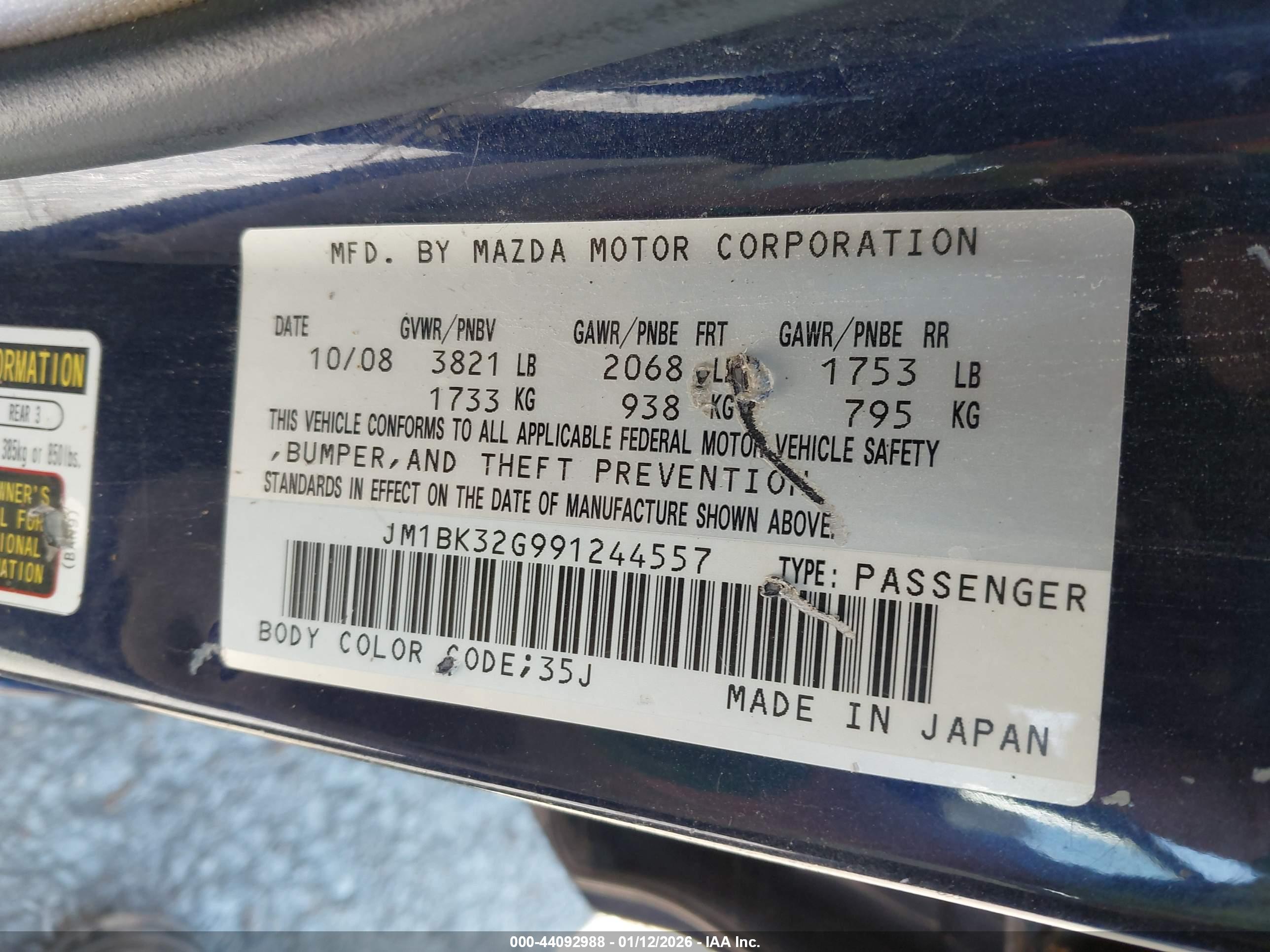 MAZDA 3 image 9
