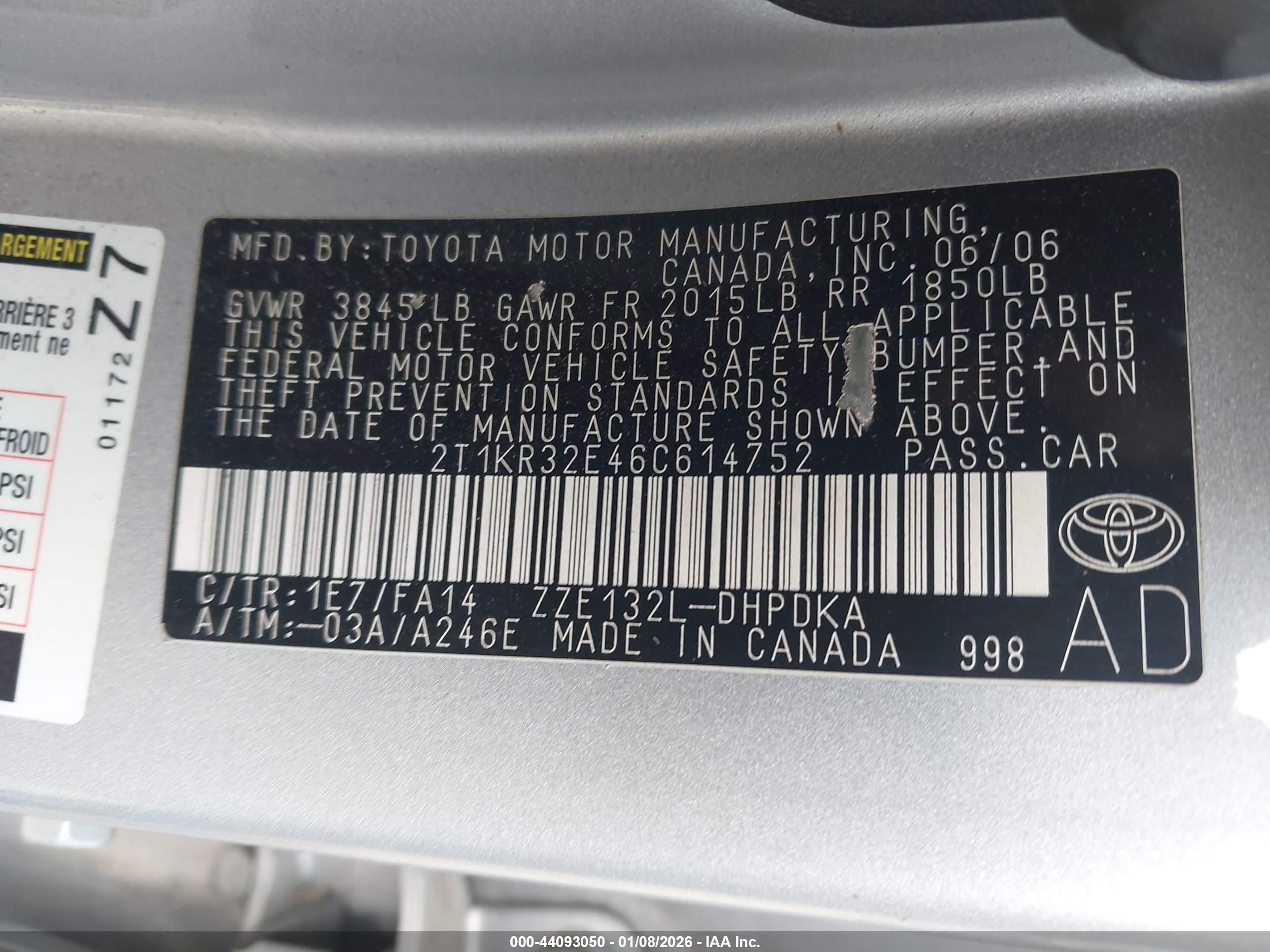 TOYOTA MATRIX image 9