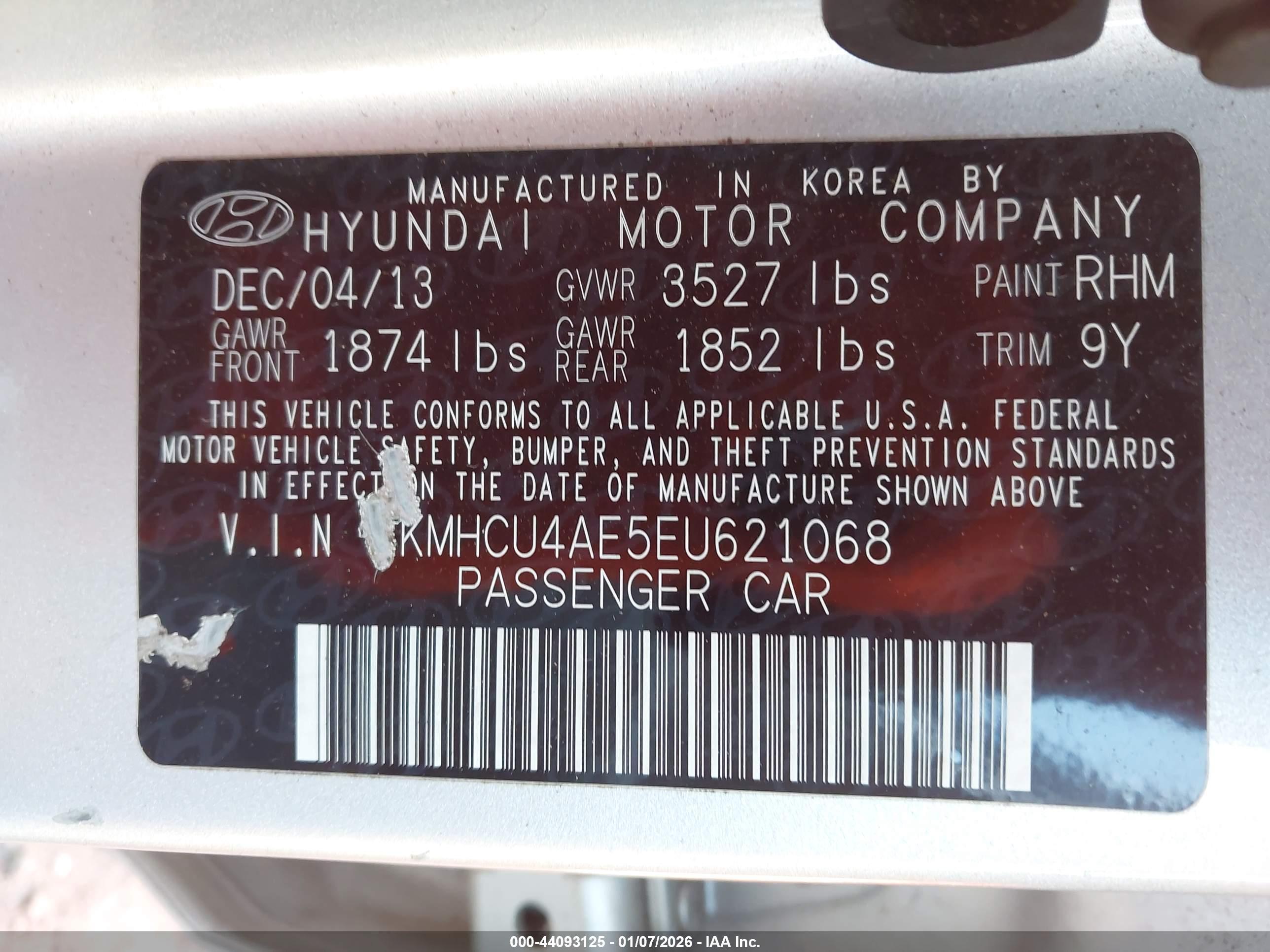HYUNDAI ACCENT image 9