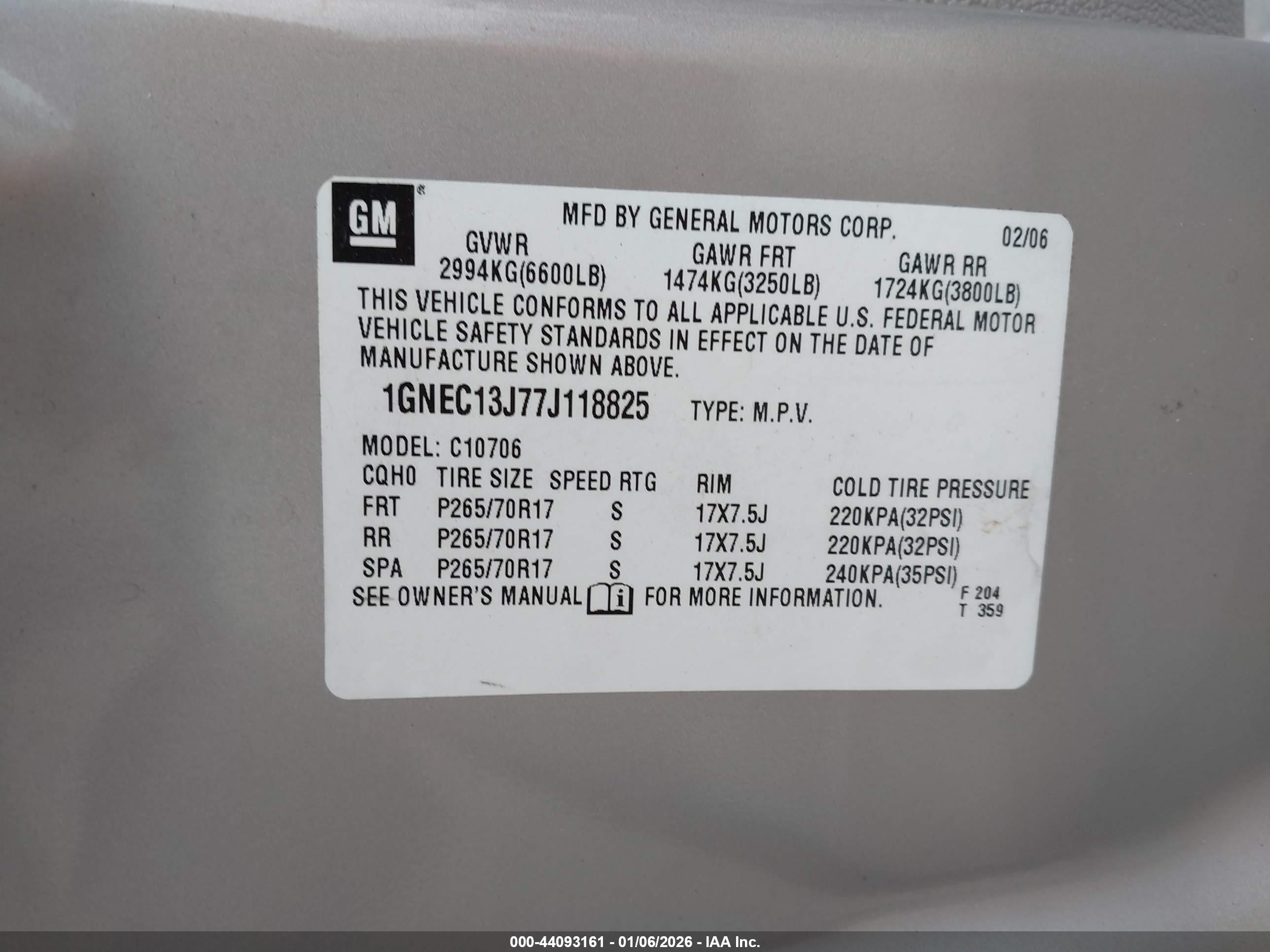 CHEVROLET TAHOE image 9