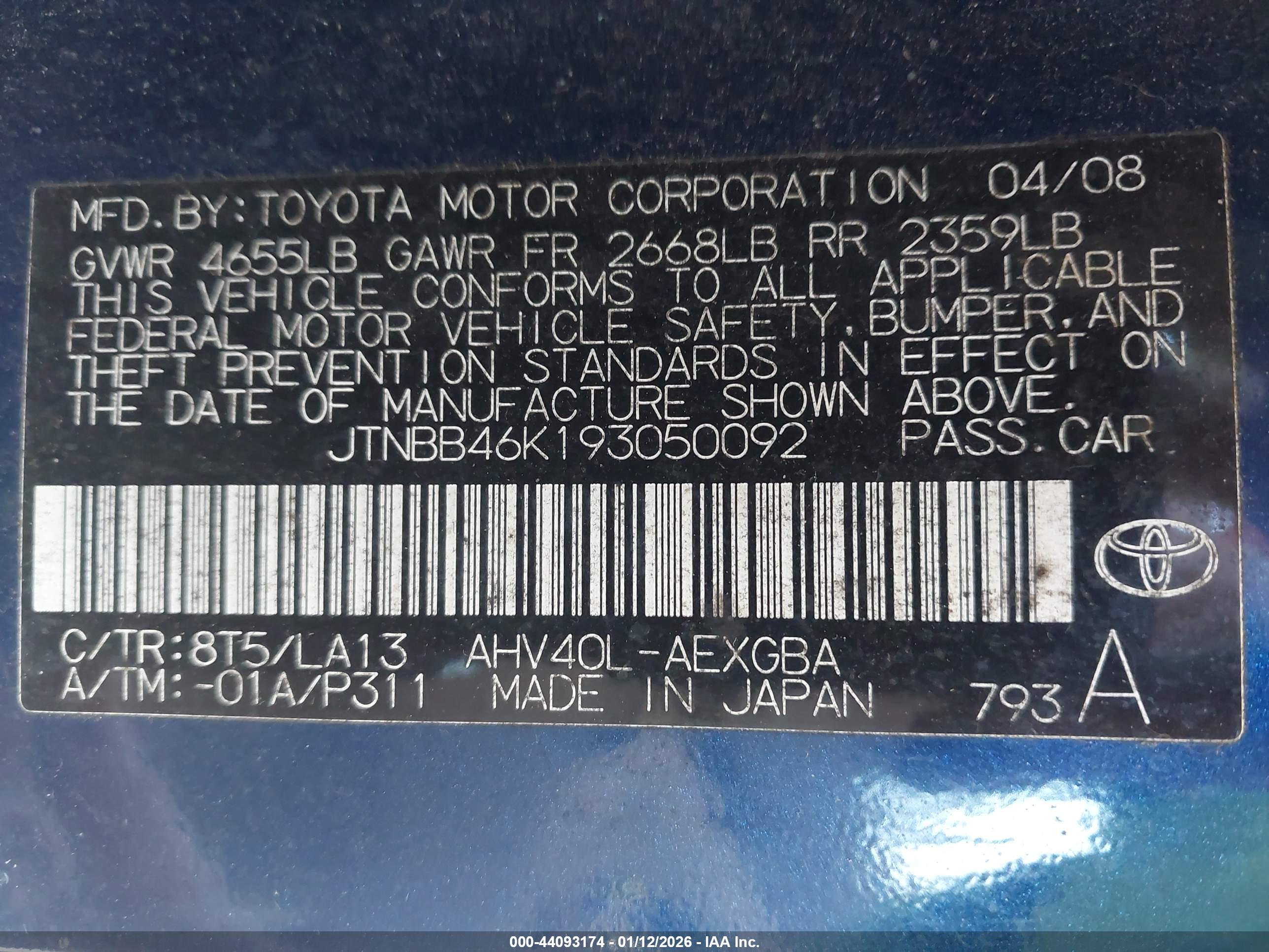 TOYOTA CAMRY image 9