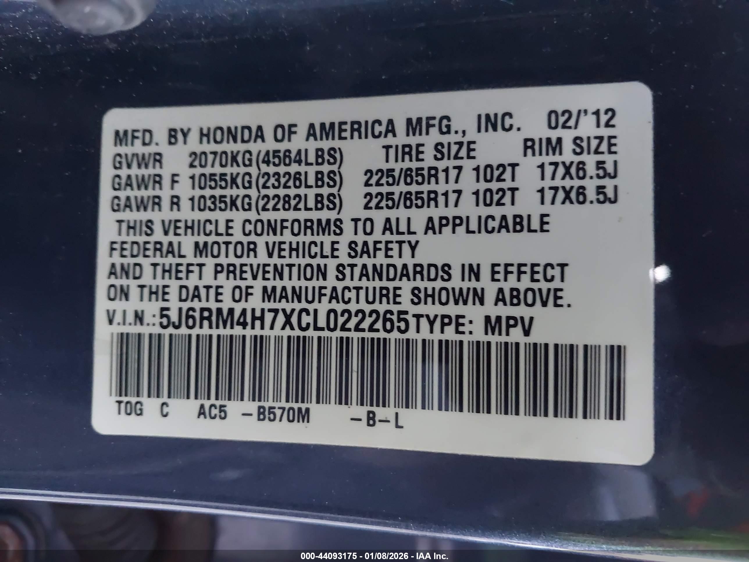 HONDA CR-V image 9