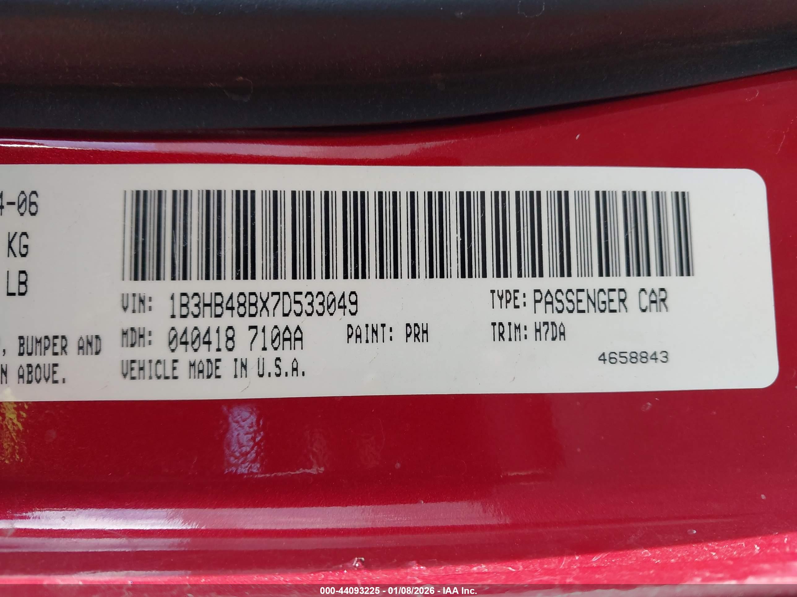 DODGE CALIBER image 9