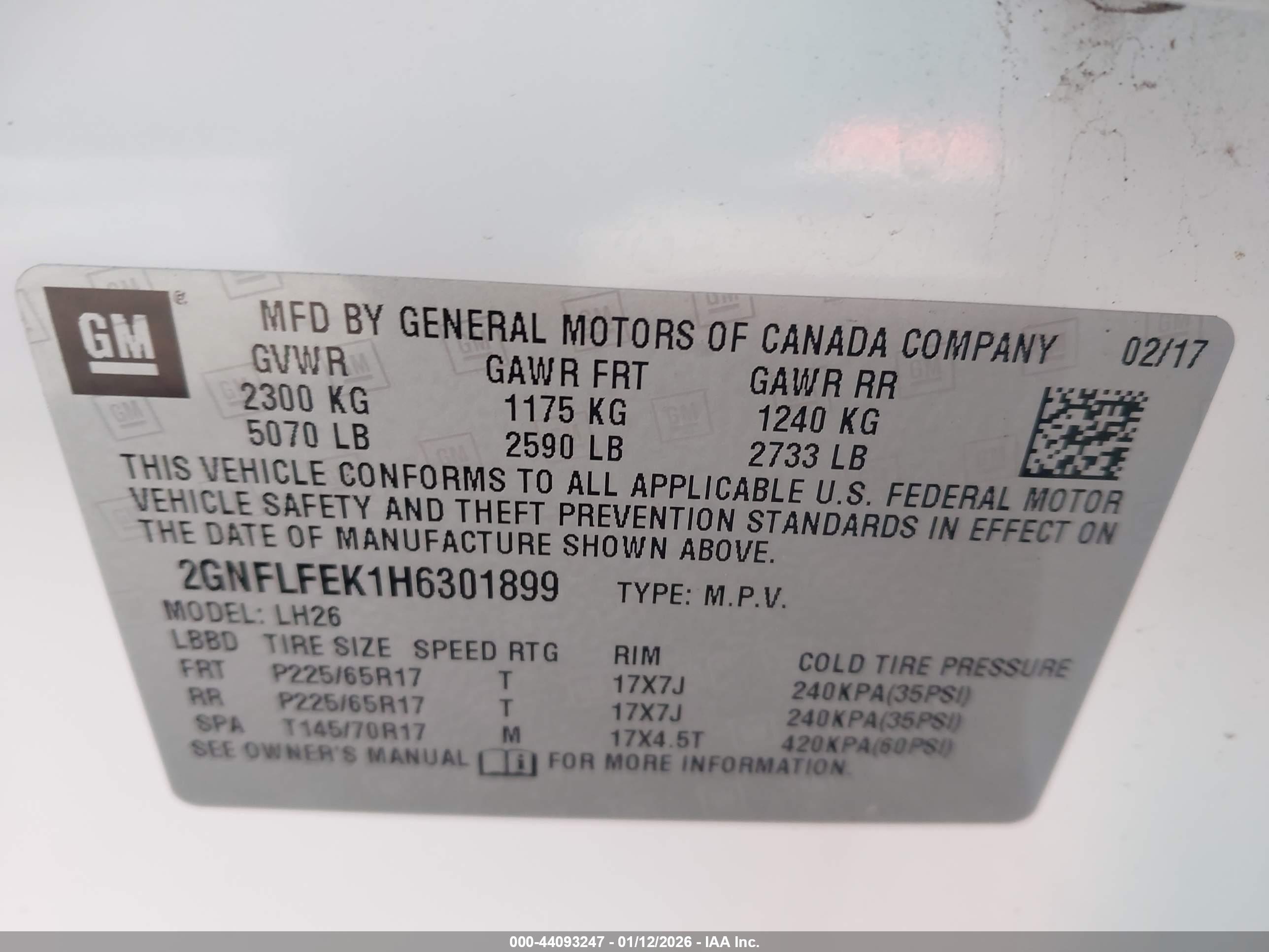 CHEVROLET EQUINOX image 9