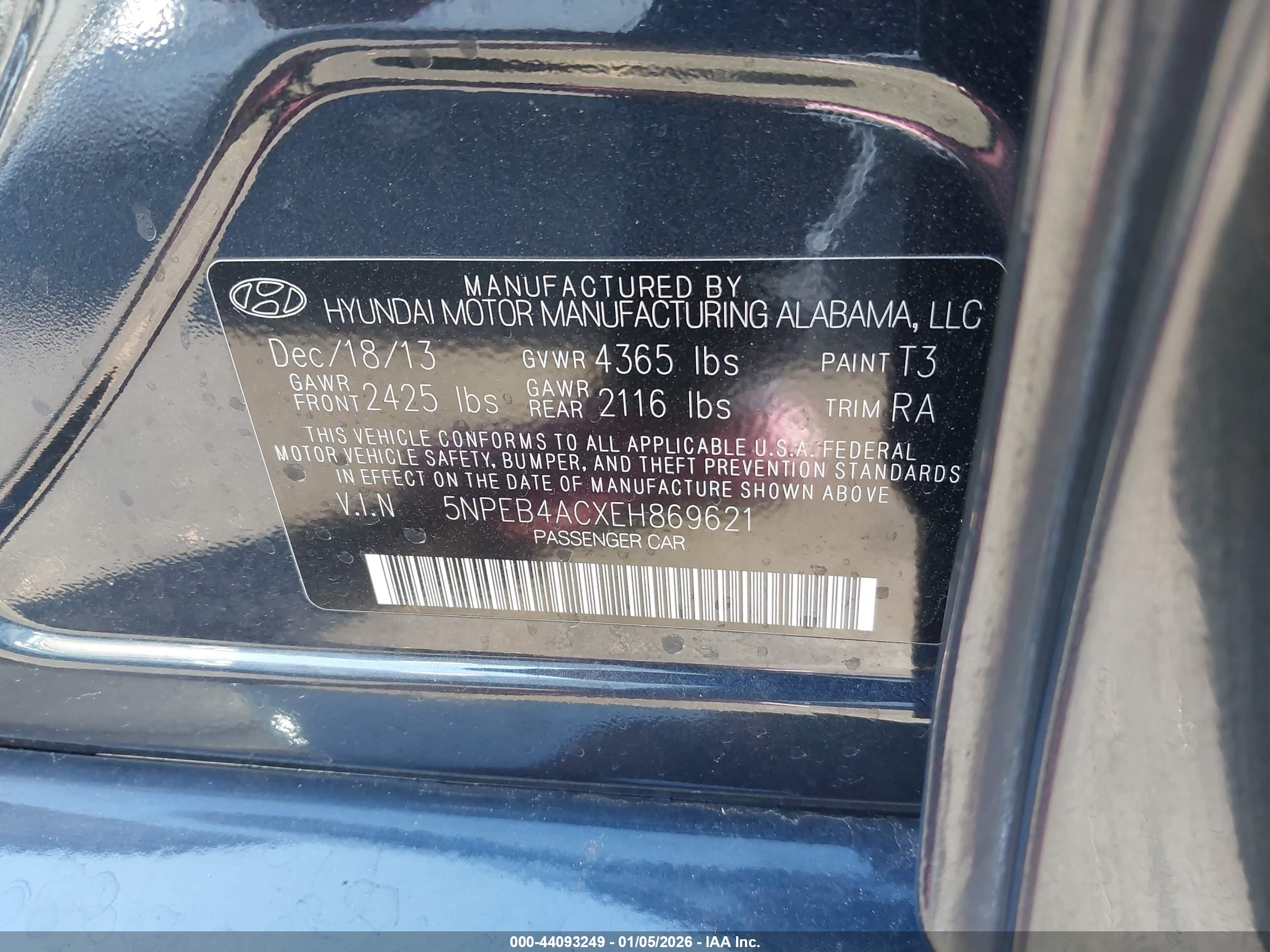 HYUNDAI SONATA image 9