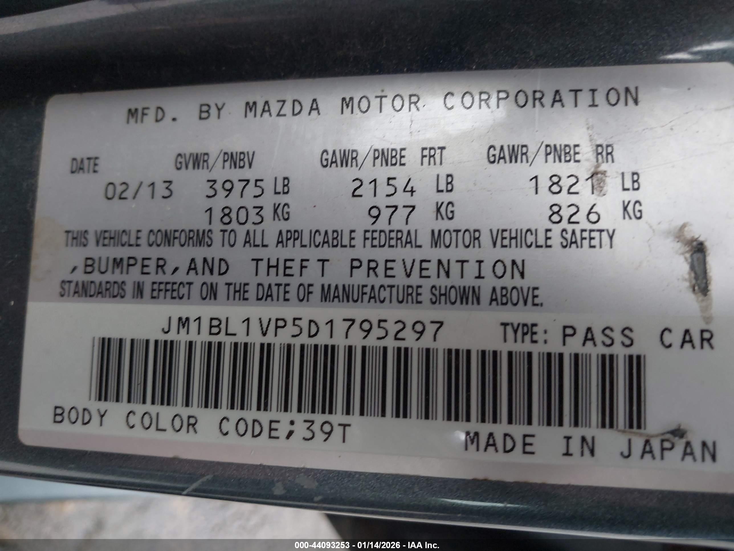 MAZDA MAZDA3 image 9