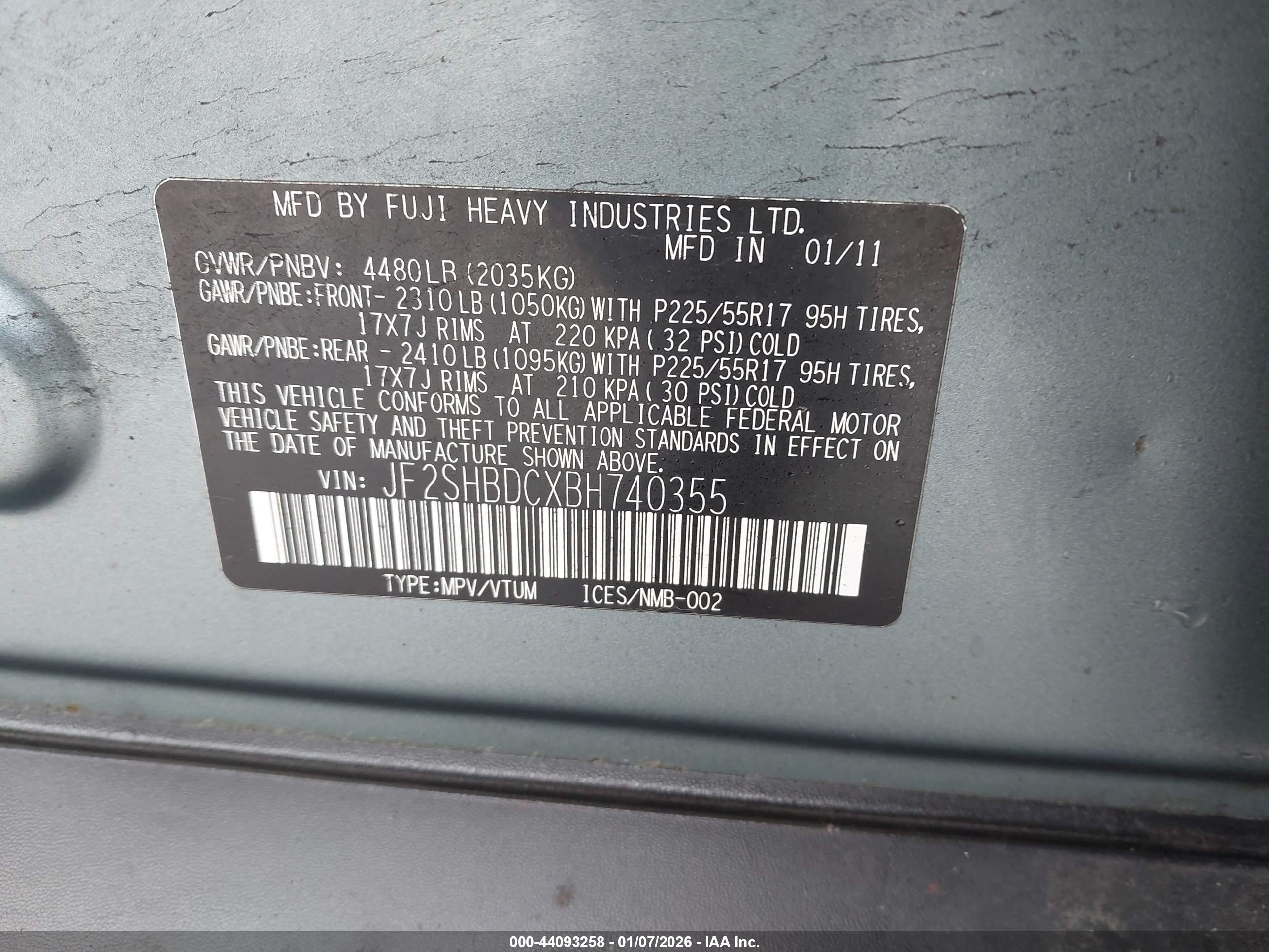 SUBARU FORESTER image 9
