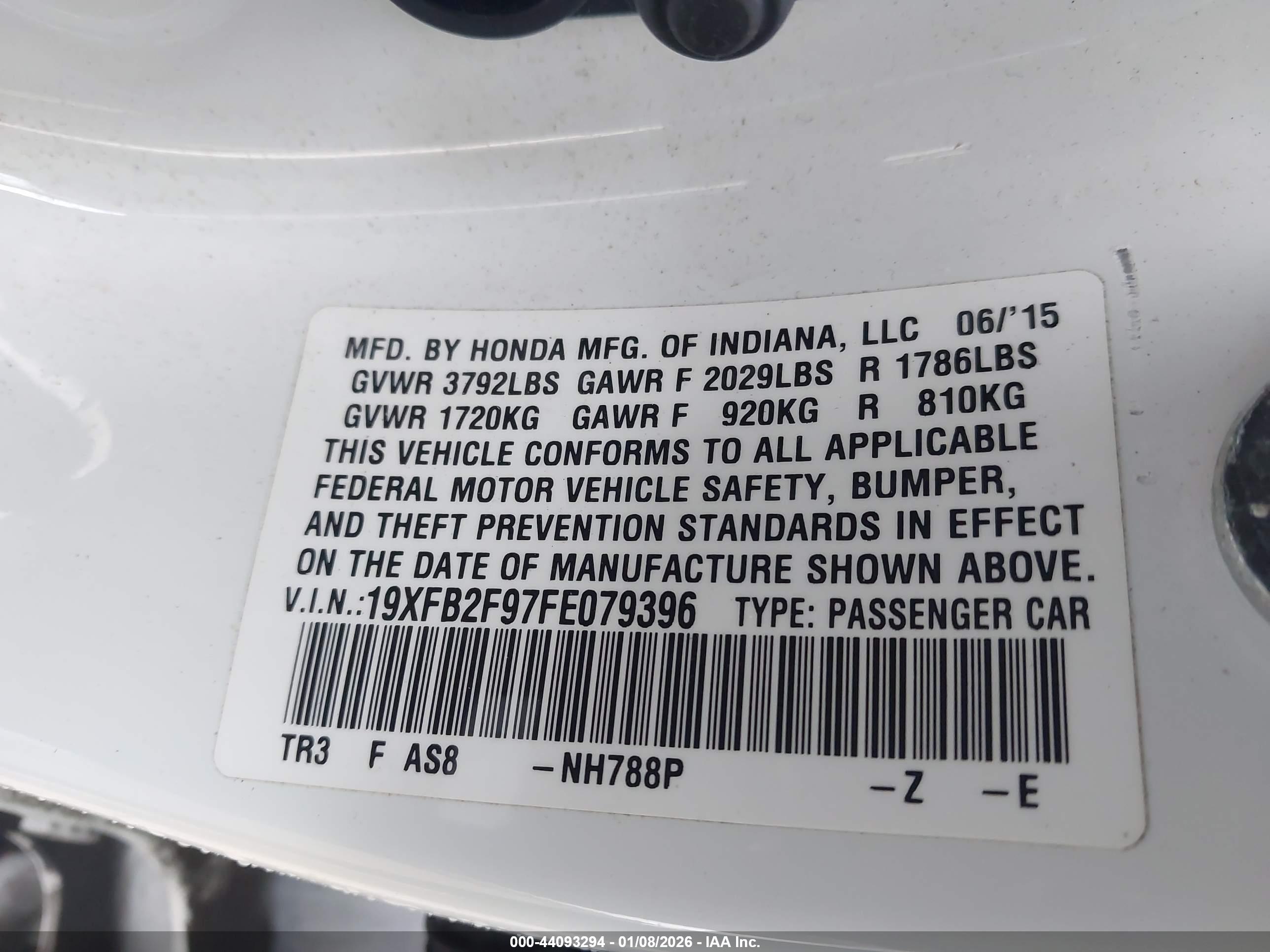 HONDA CIVIC image 9