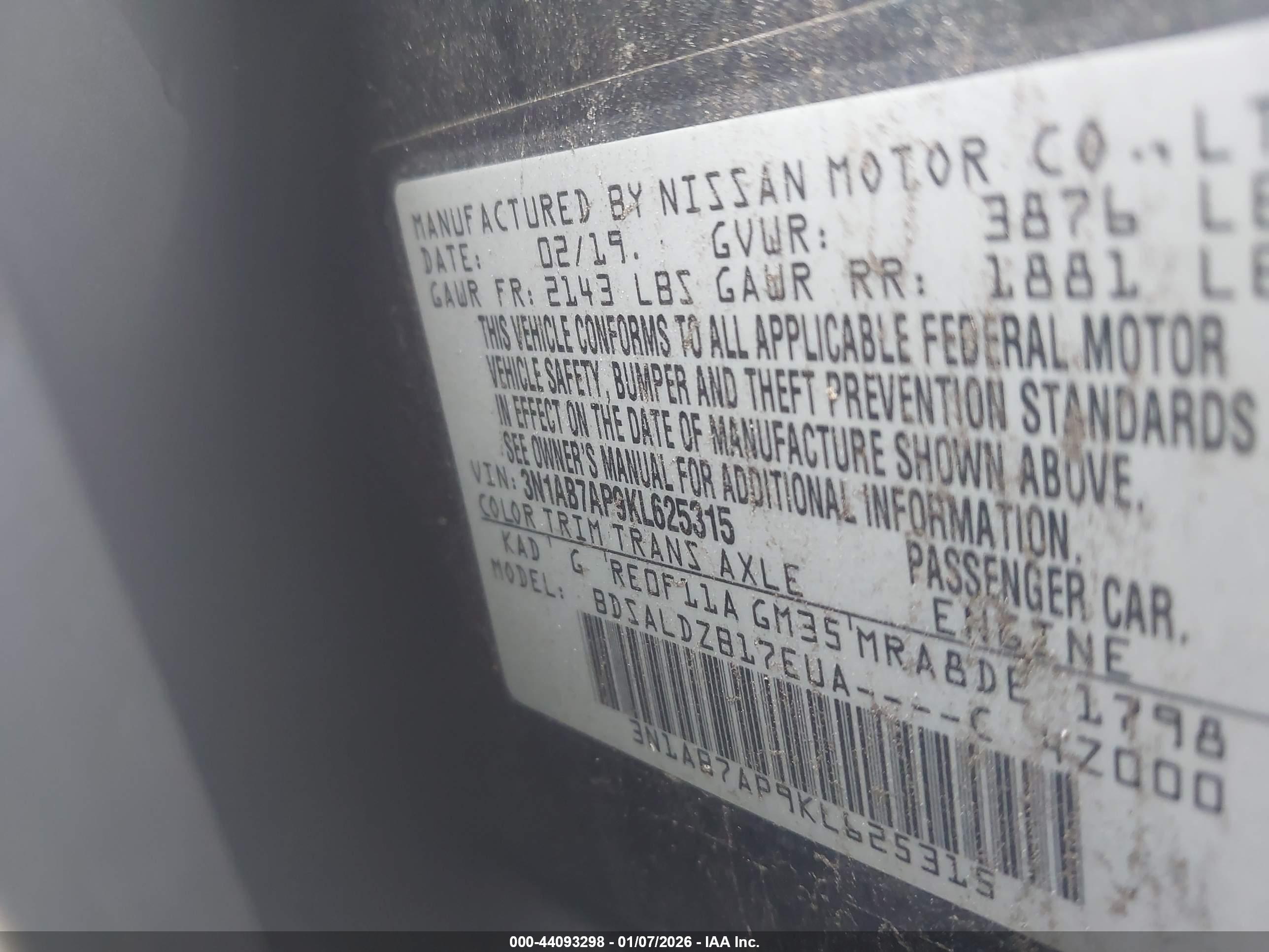 NISSAN SENTRA image 9