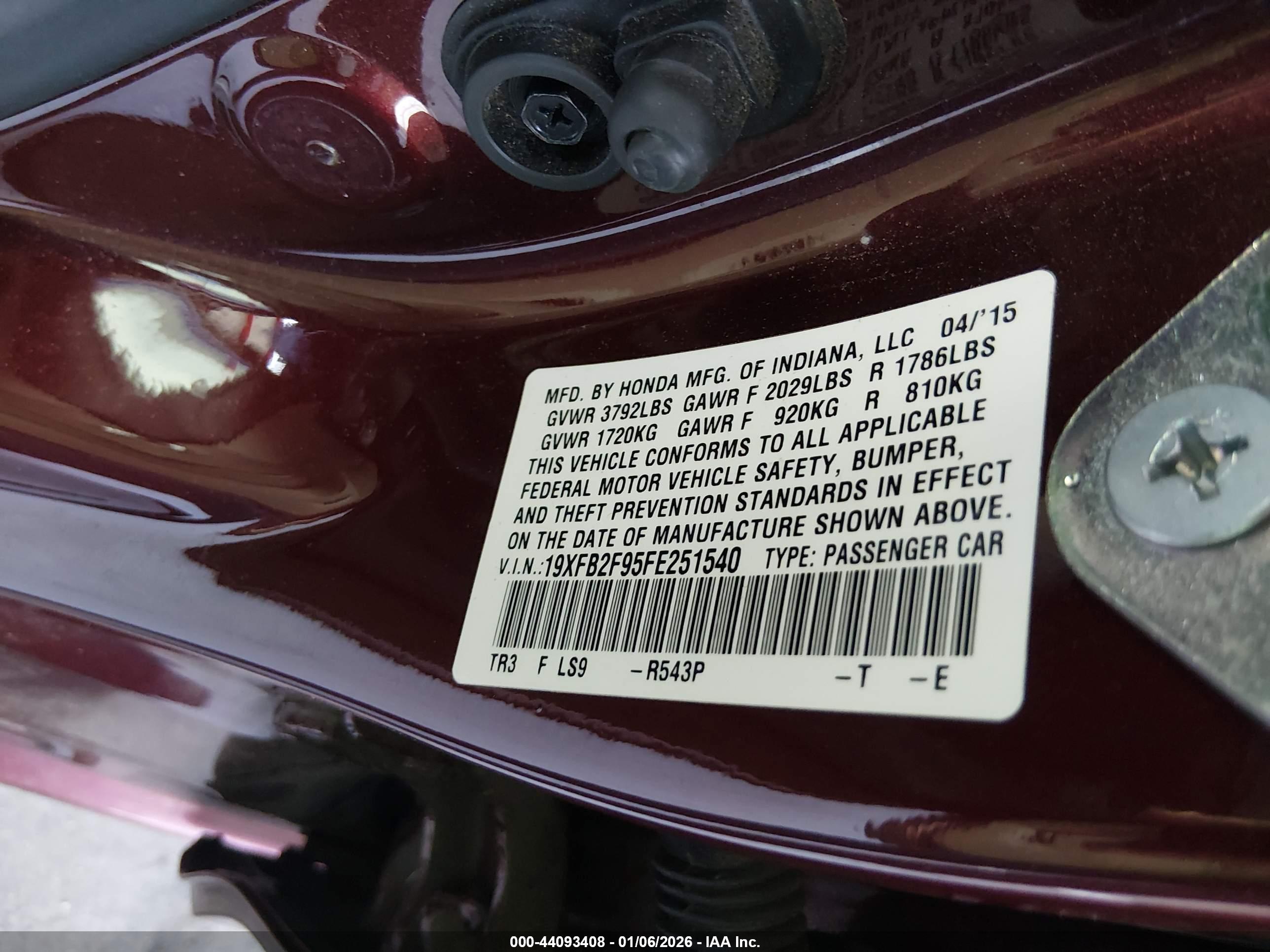 HONDA CIVIC image 9