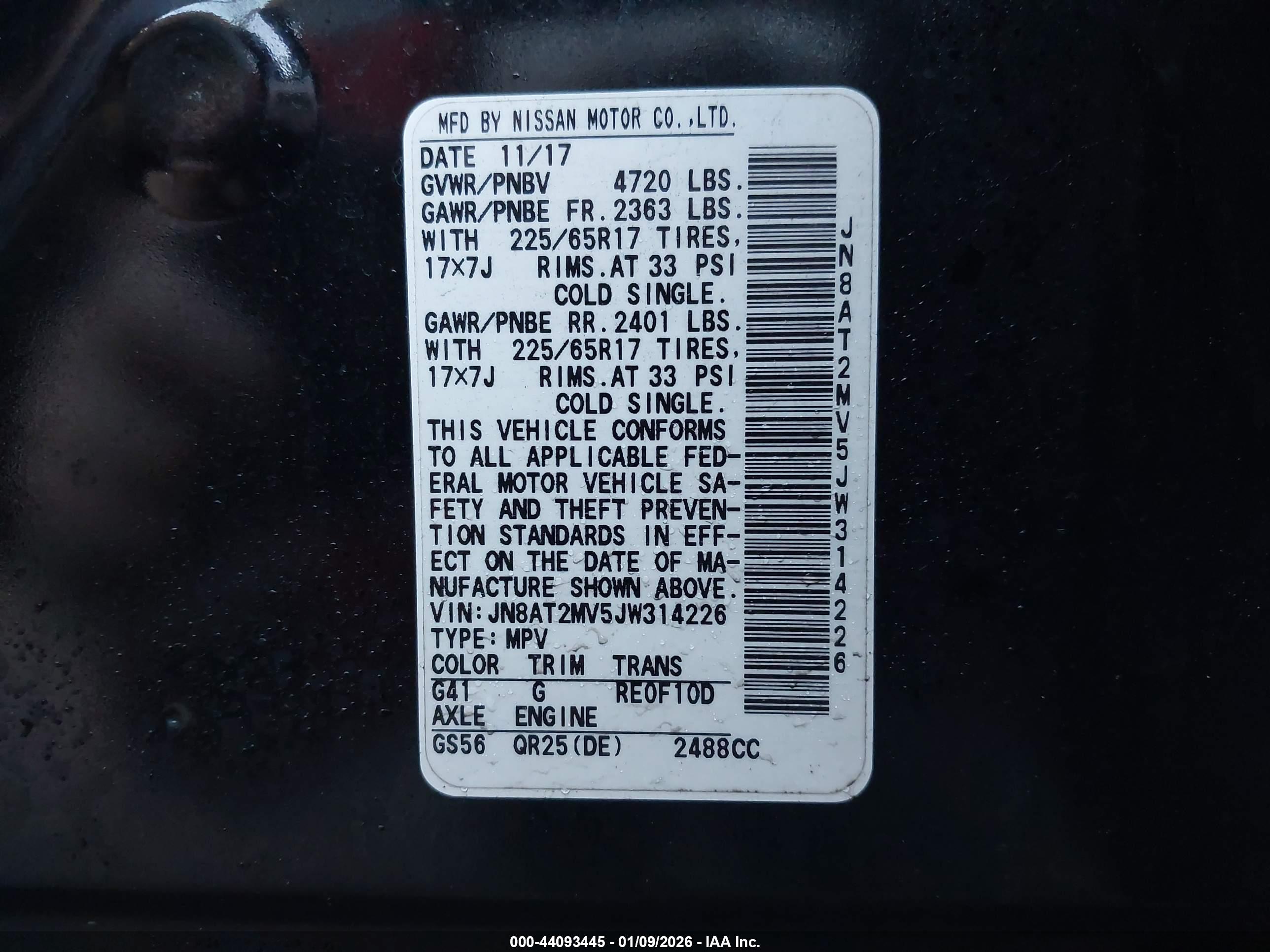 NISSAN ROGUE image 9