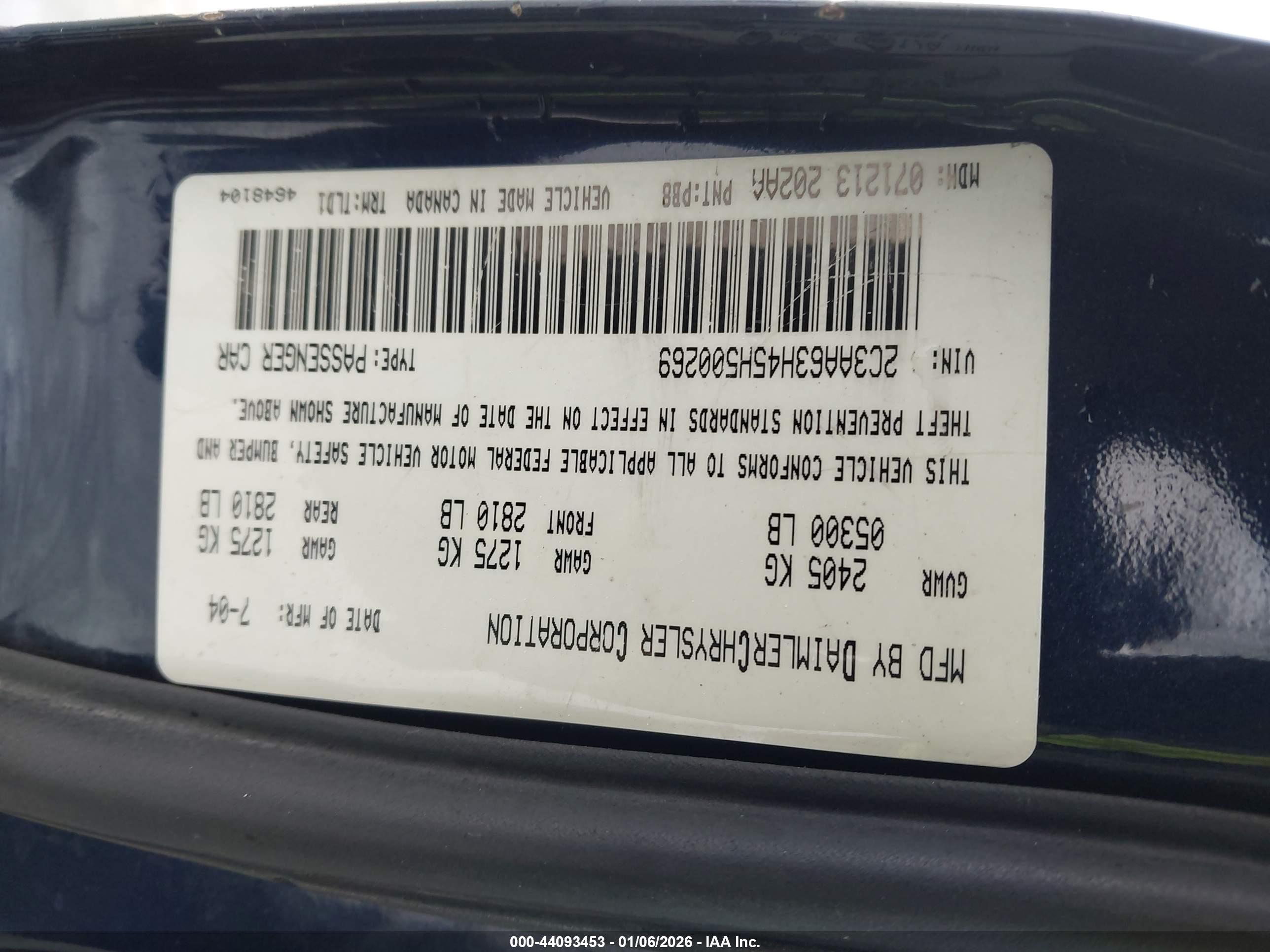 CHRYSLER 300C image 9