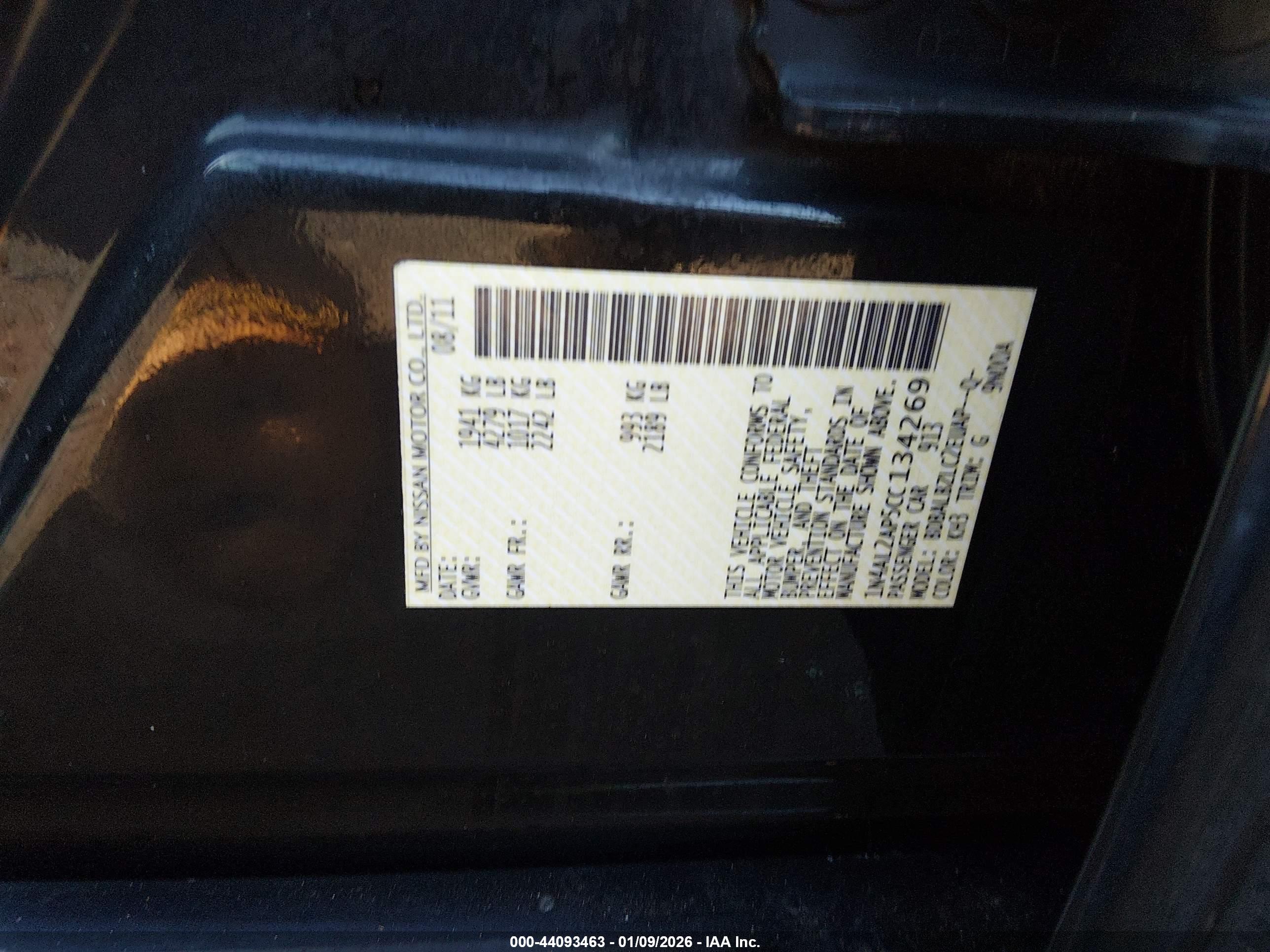 NISSAN ALTIMA image 9