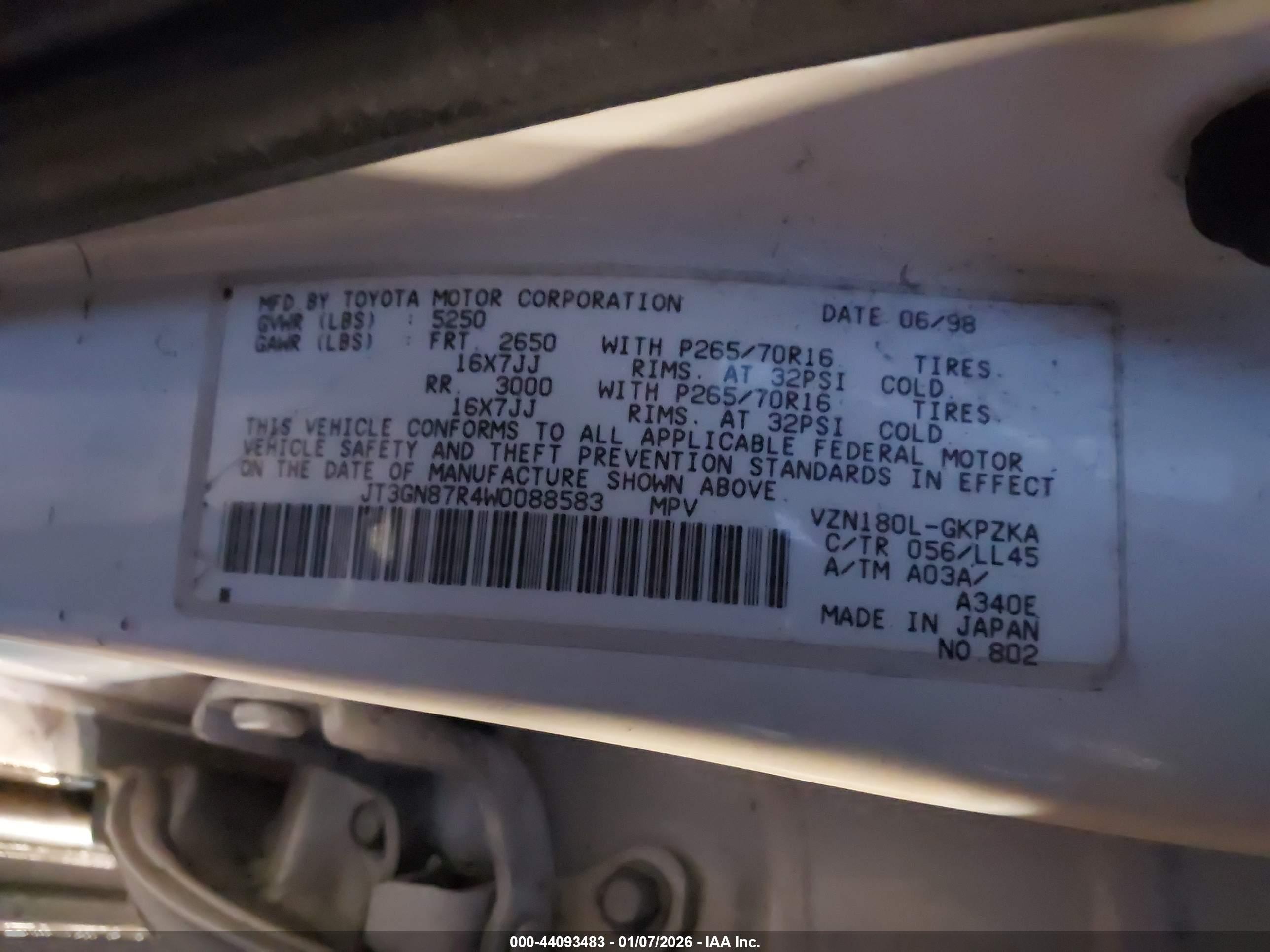 TOYOTA 4RUNNER image 9