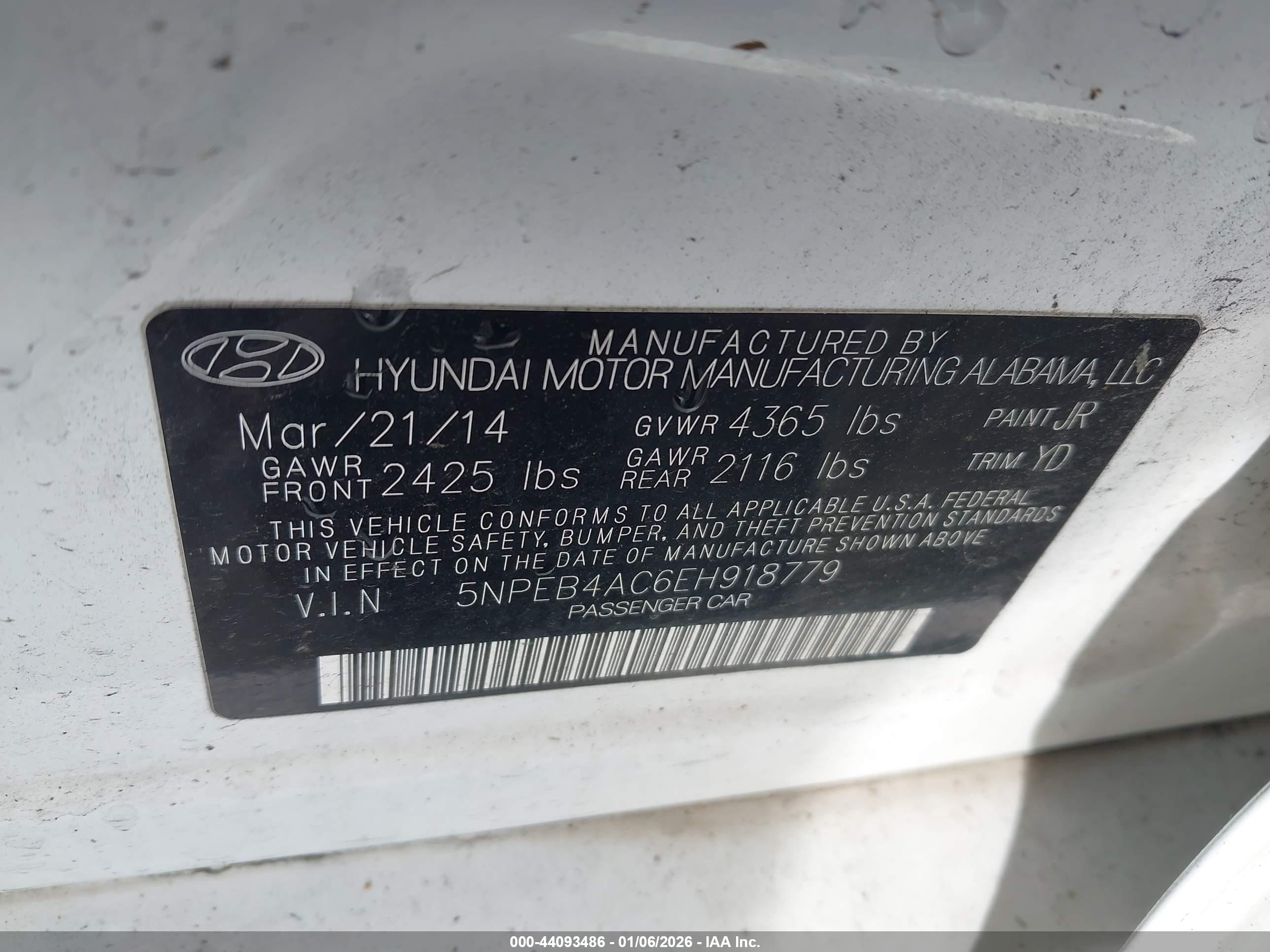 HYUNDAI SONATA image 9