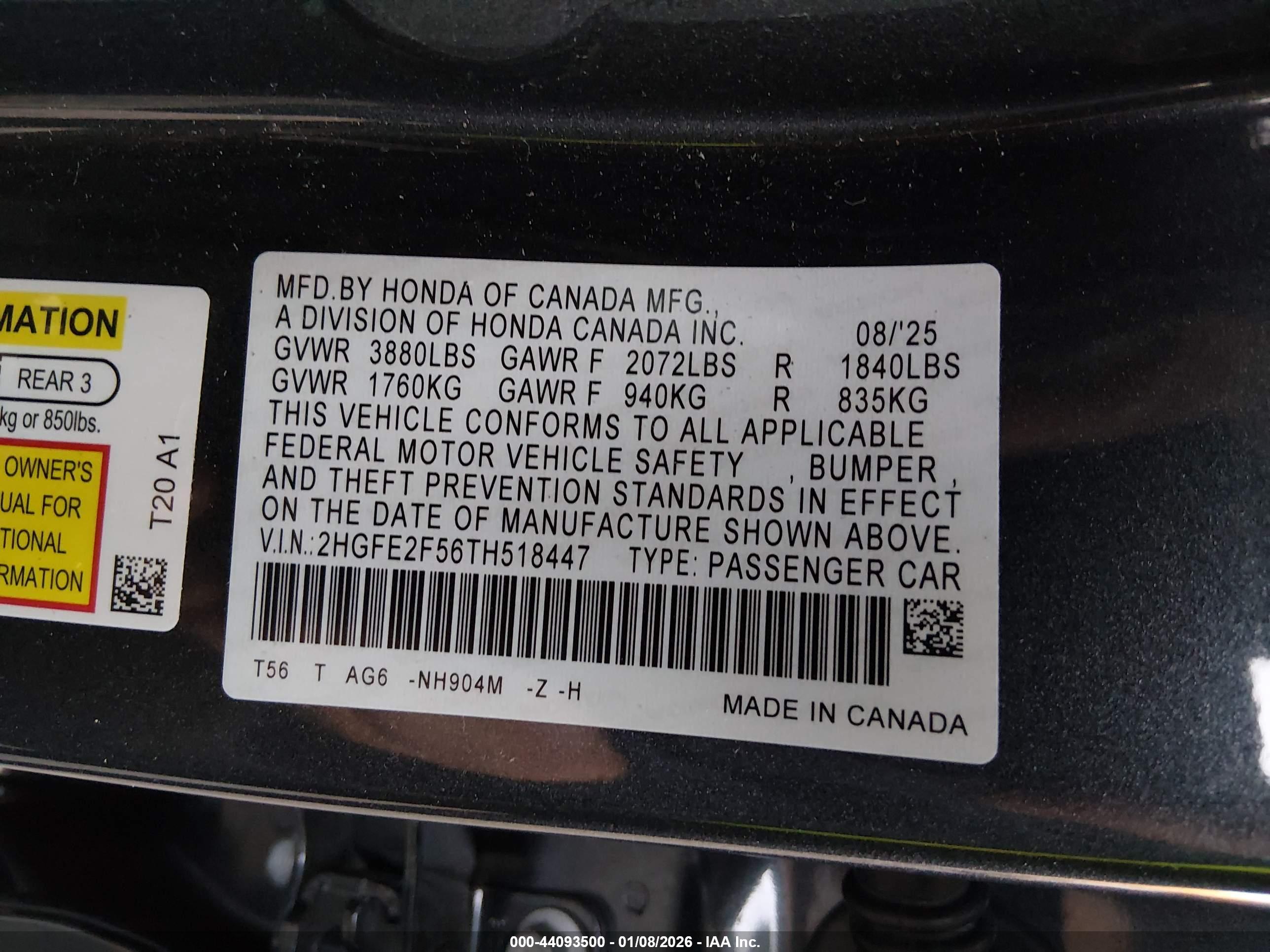 HONDA CIVIC image 9