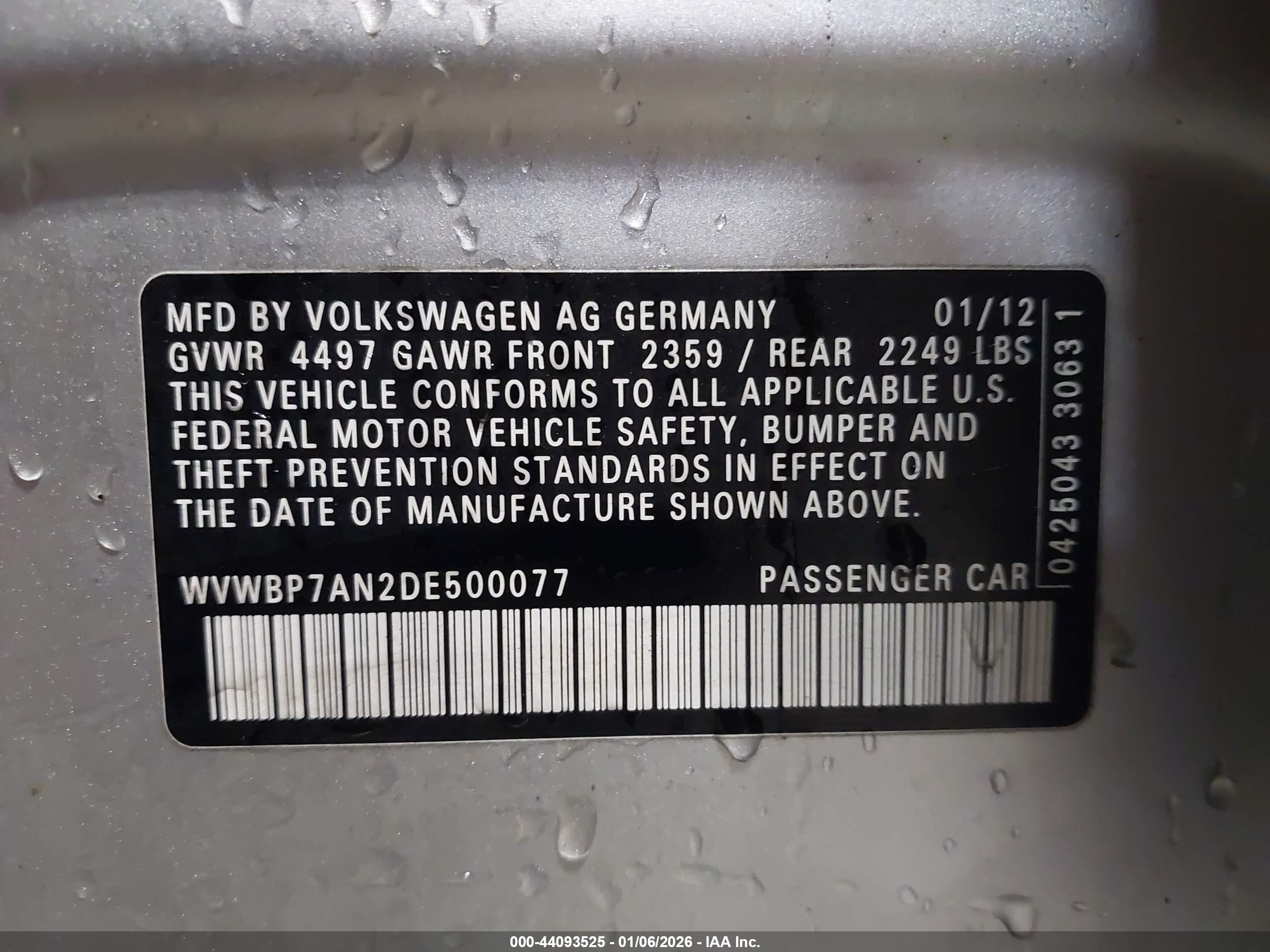 VOLKSWAGEN CC image 9