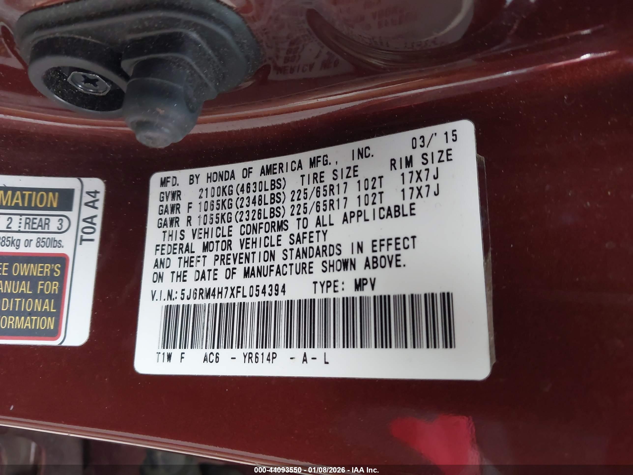 HONDA CR-V image 9