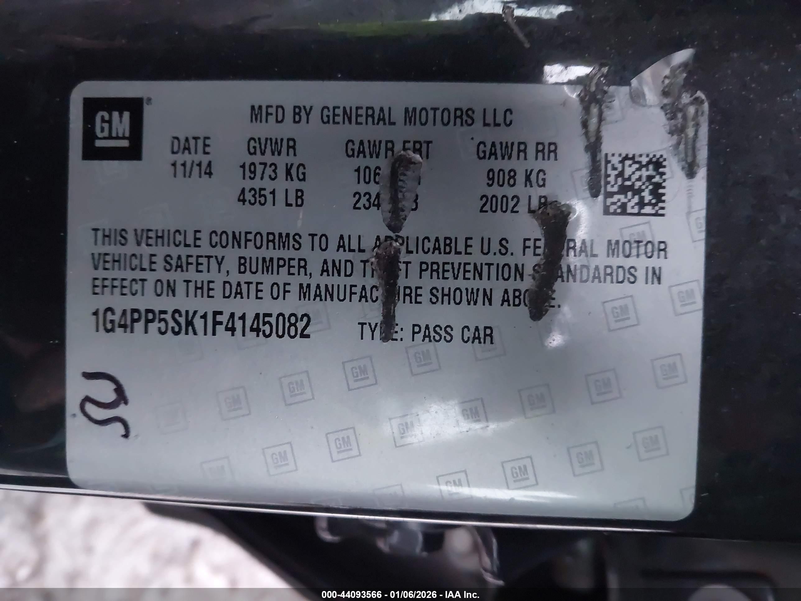 BUICK VERANO image 9