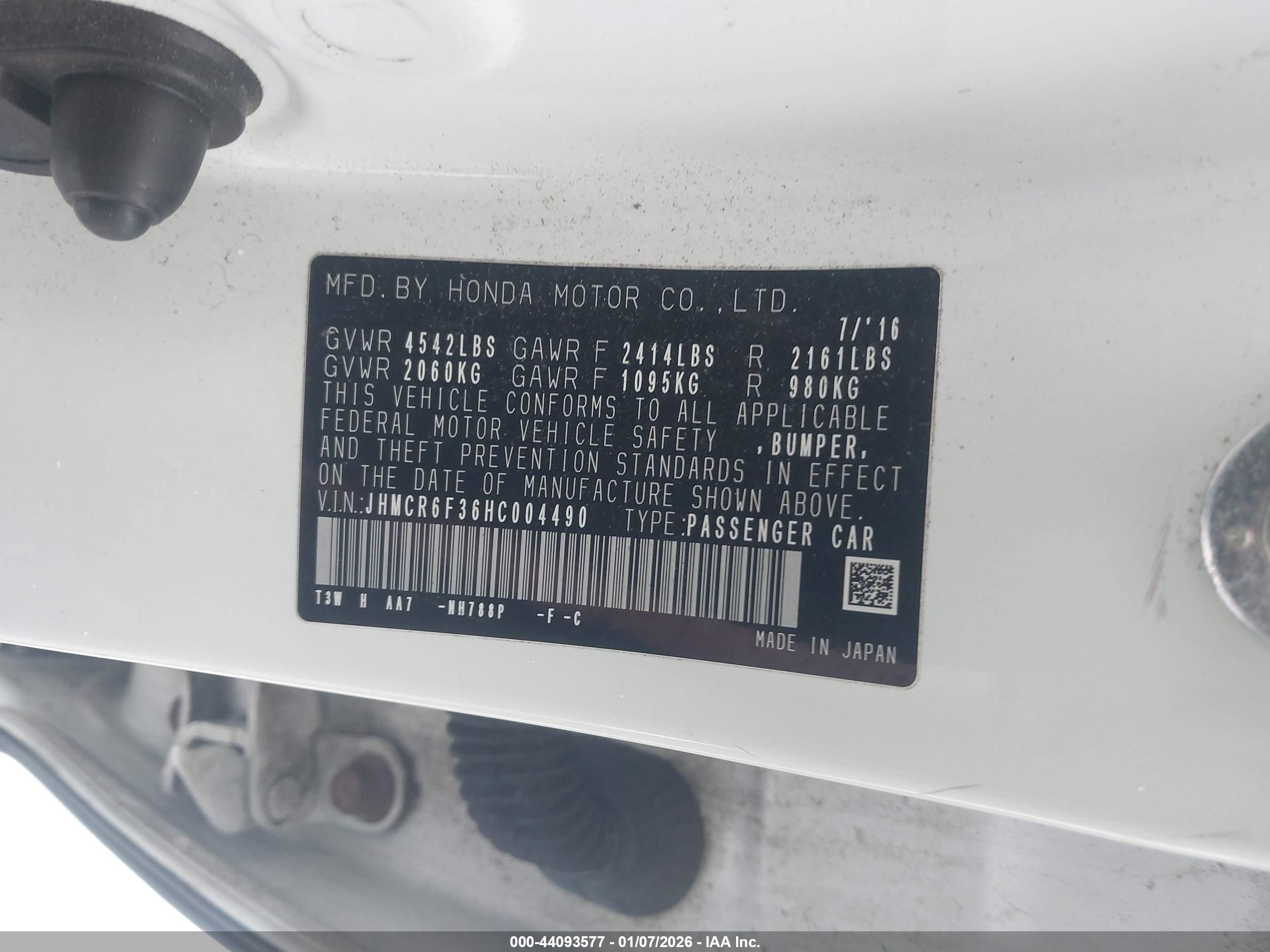 HONDA ACCORD image 9