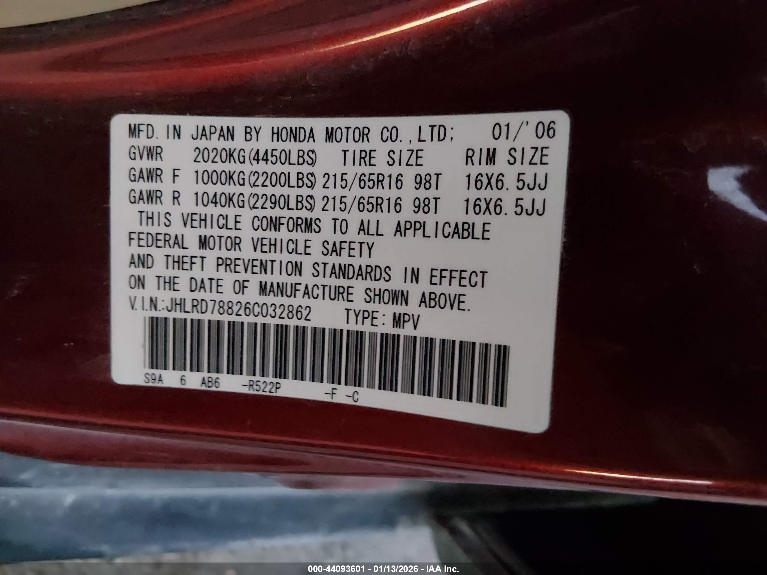 HONDA CR-V image 9