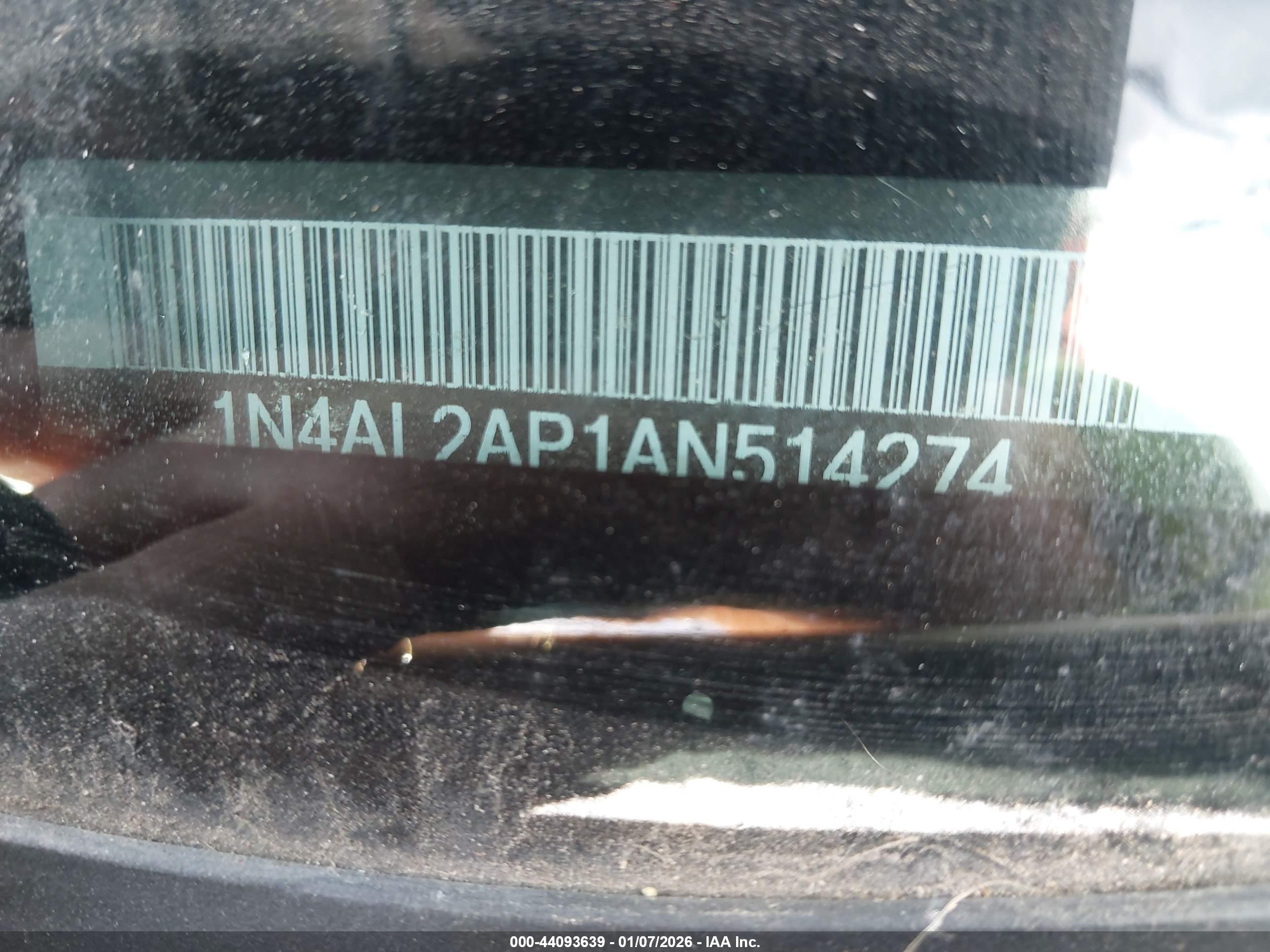 NISSAN ALTIMA image 9