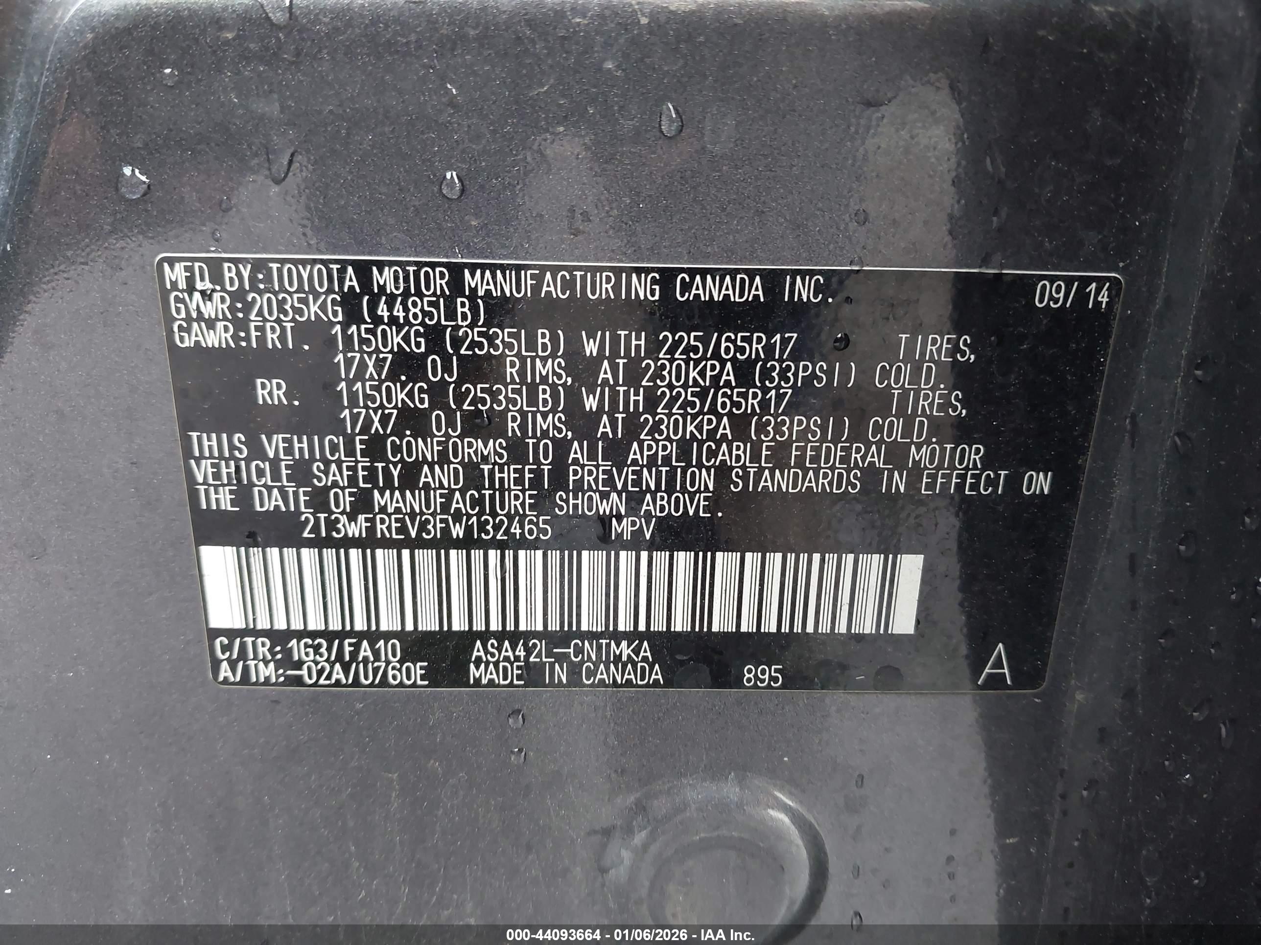 TOYOTA RAV4 image 9