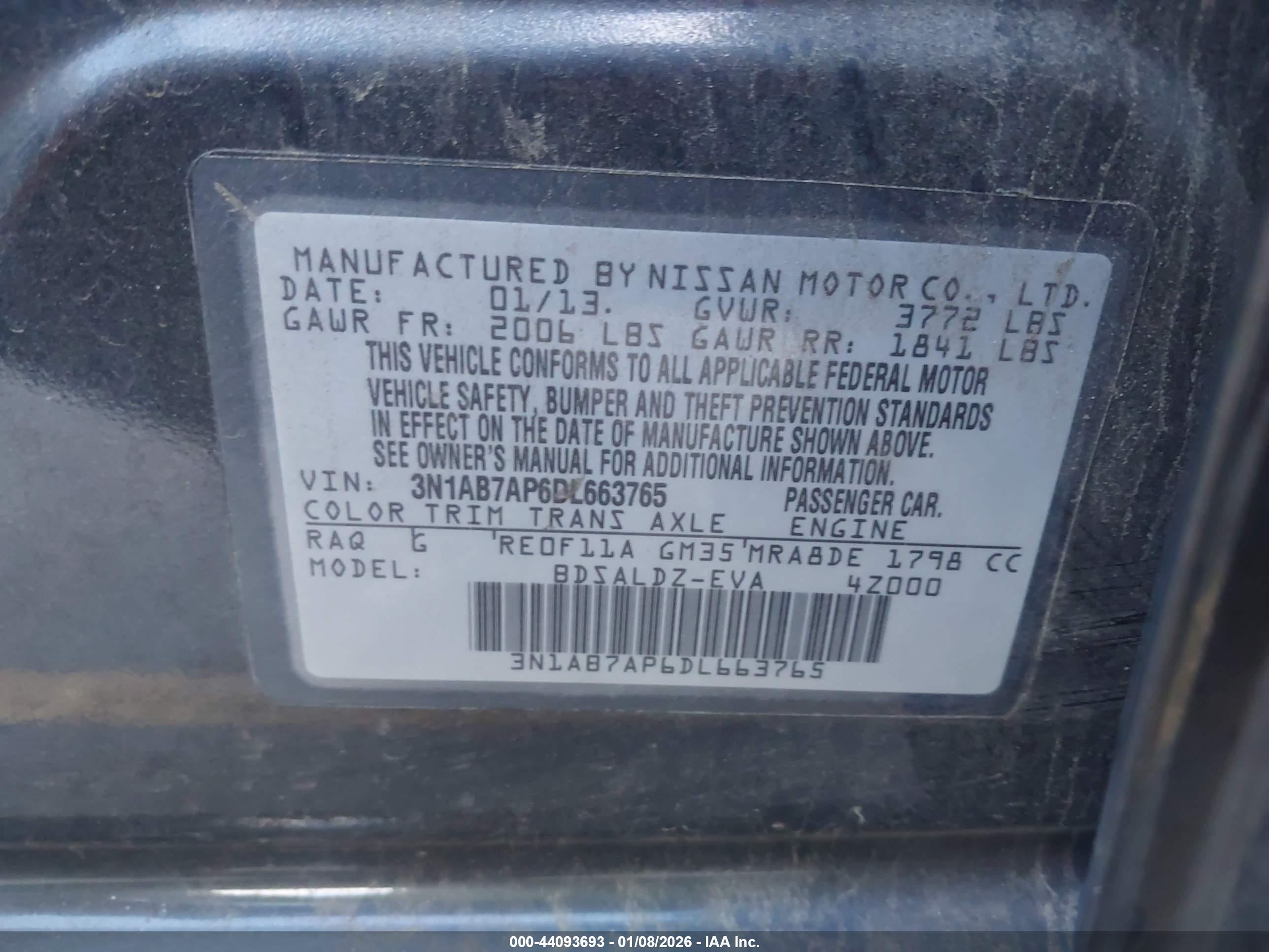 NISSAN SENTRA image 9