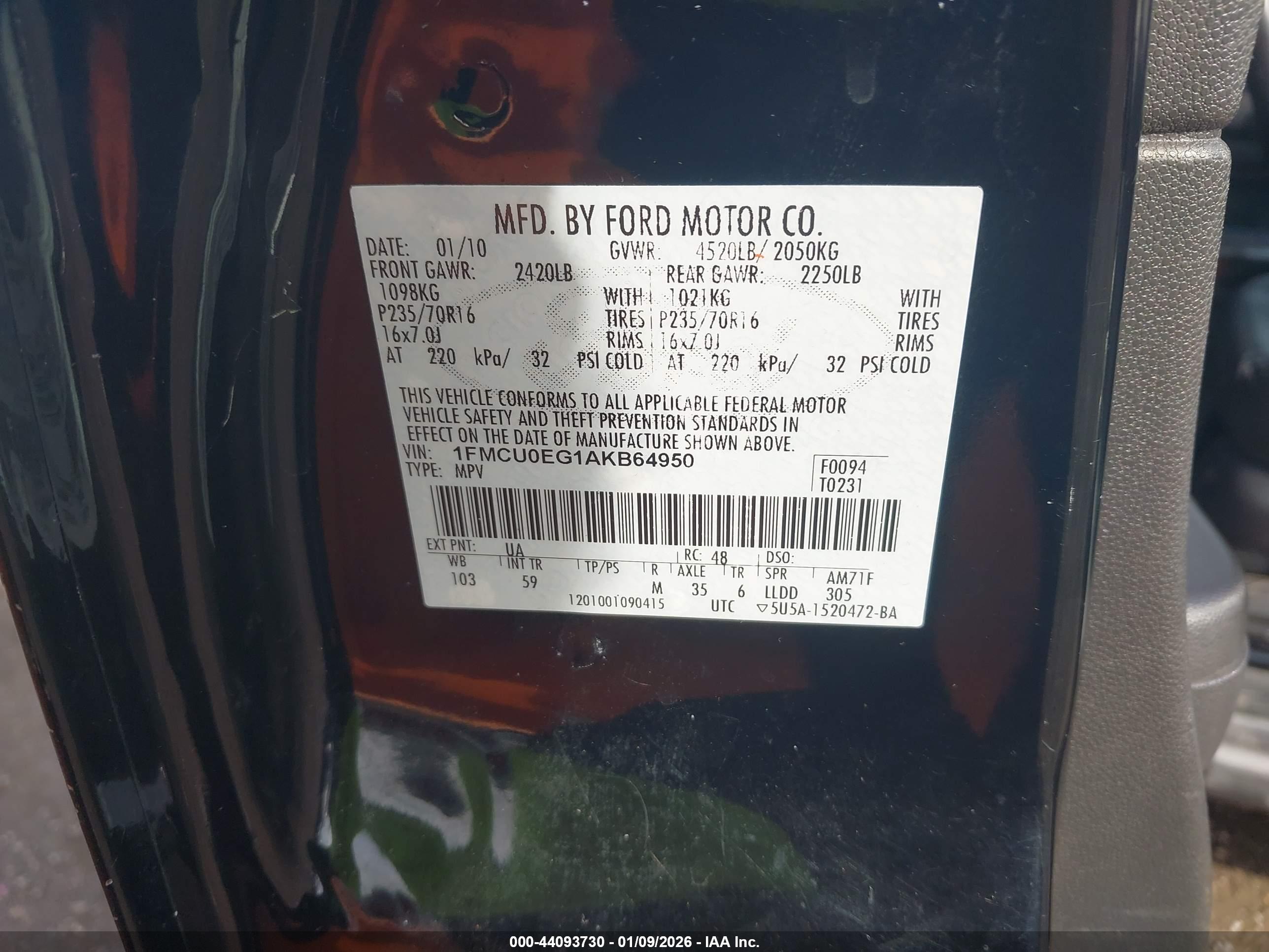FORD ESCAPE image 9