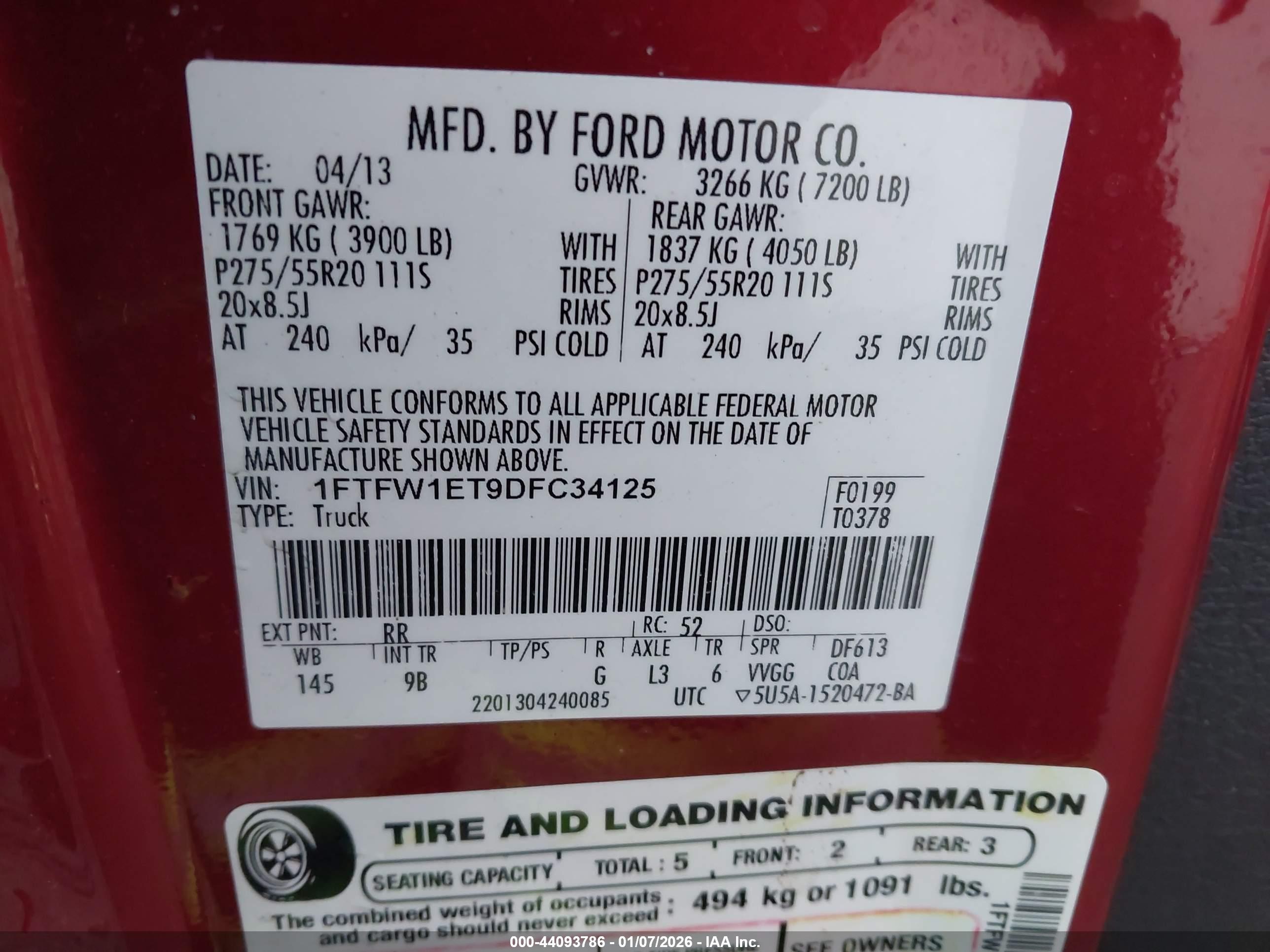 FORD F-150 image 9