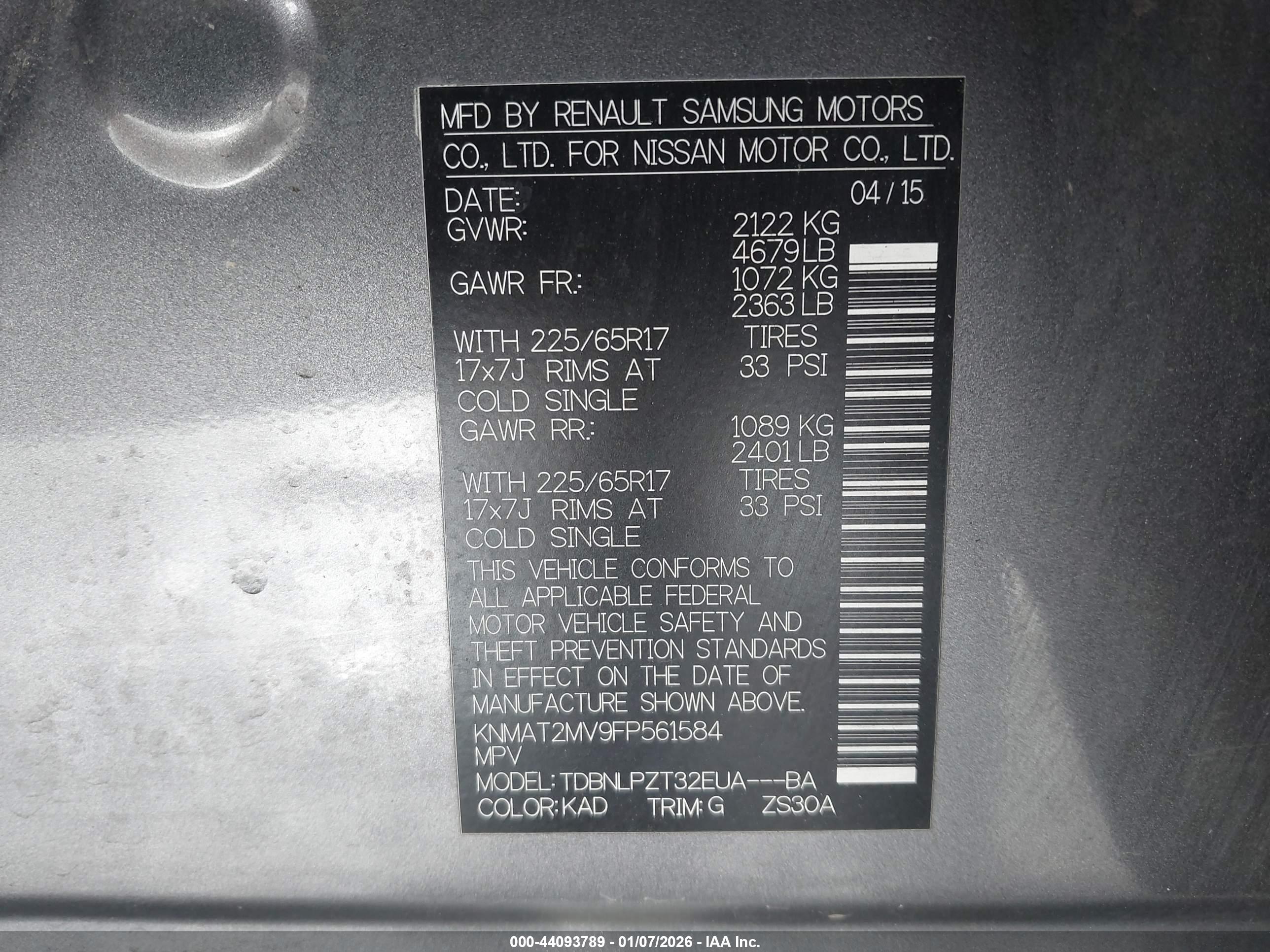 NISSAN ROGUE image 9