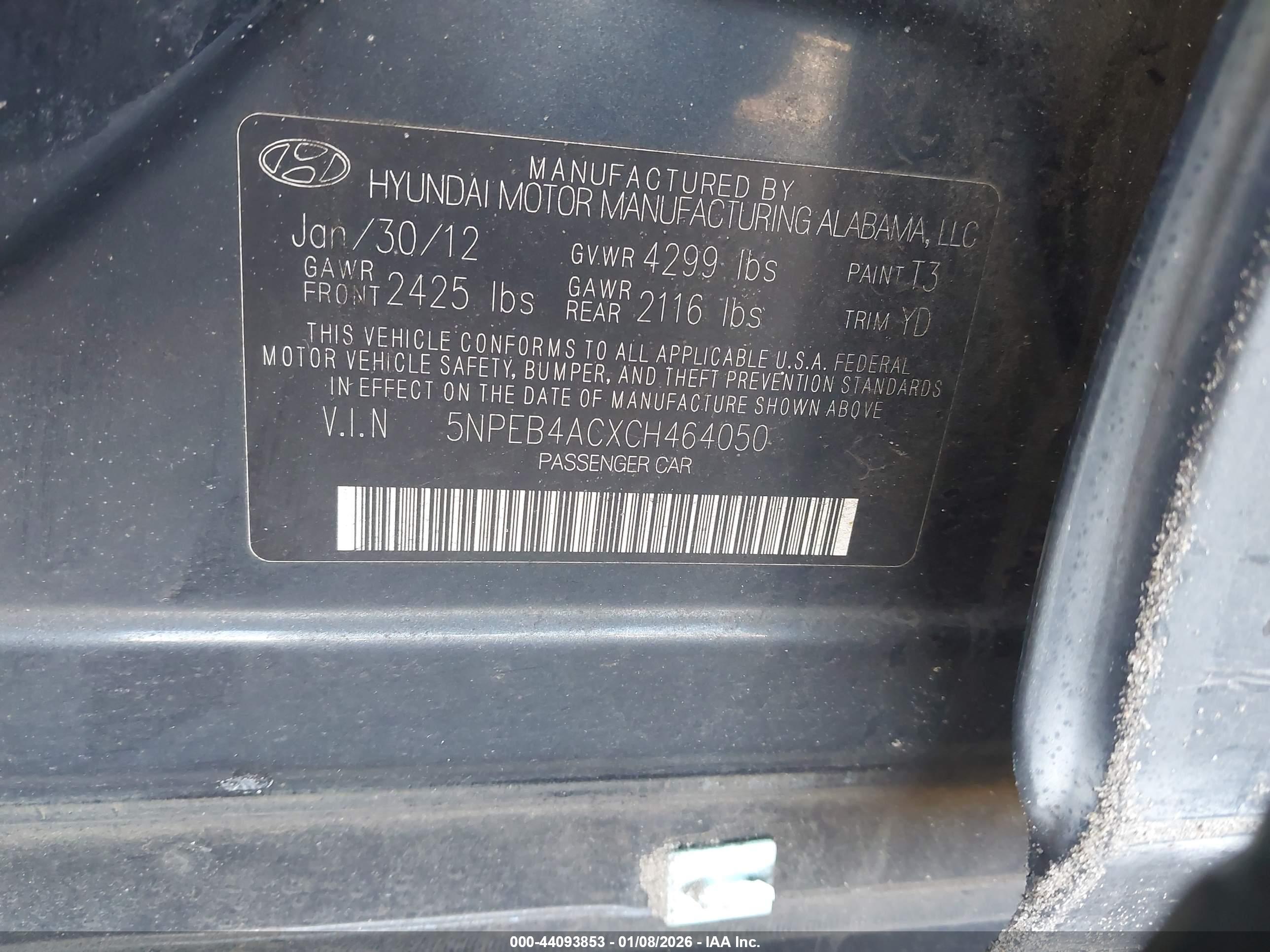 HYUNDAI SONATA image 9