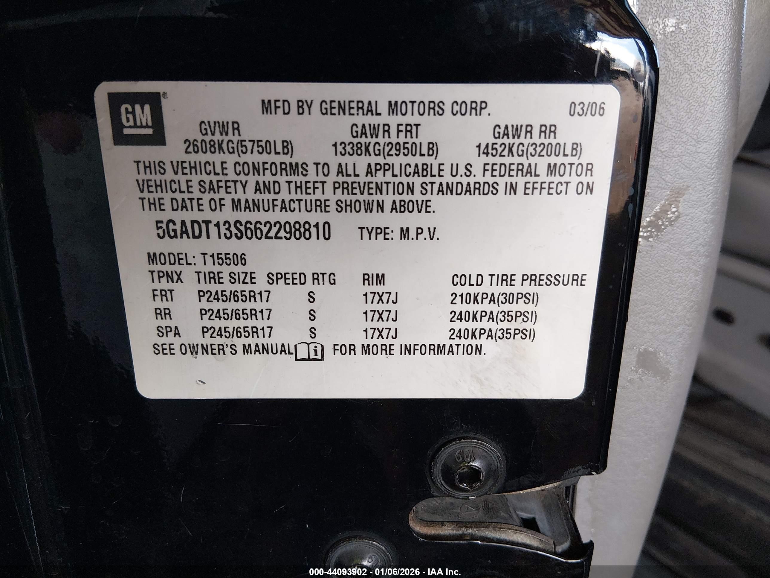 BUICK RAINIER image 9