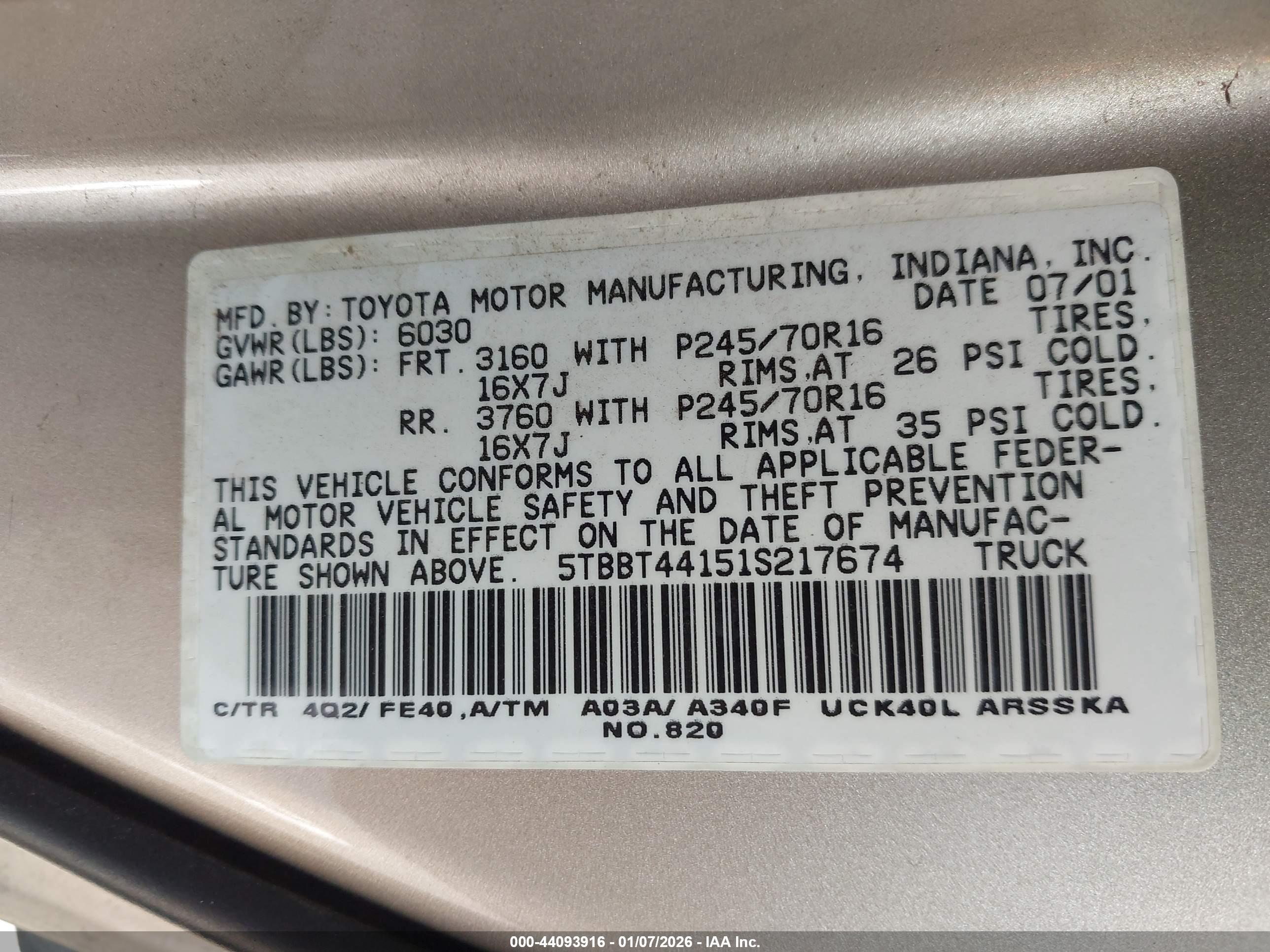 TOYOTA TUNDRA image 9