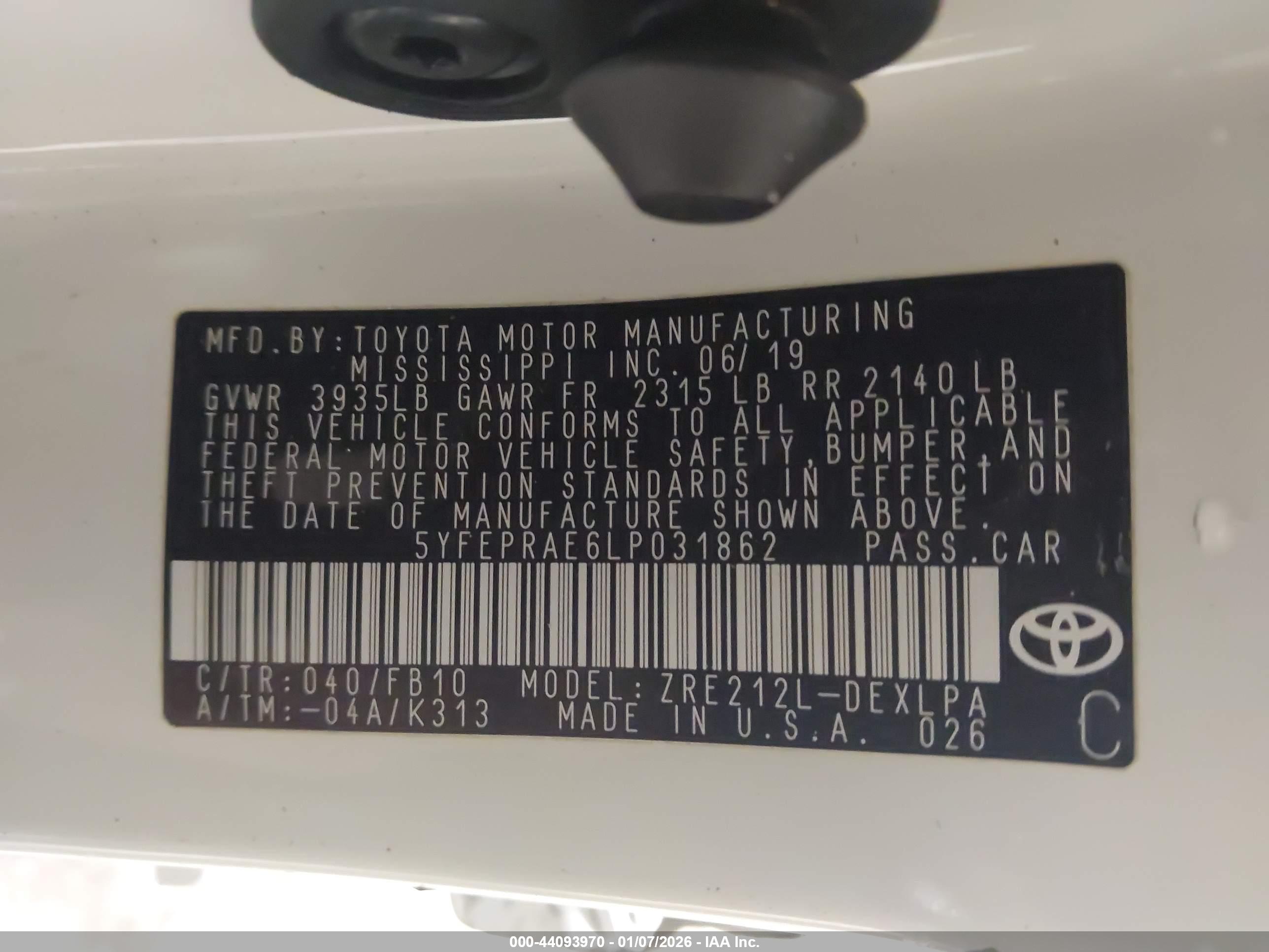 TOYOTA COROLLA image 9